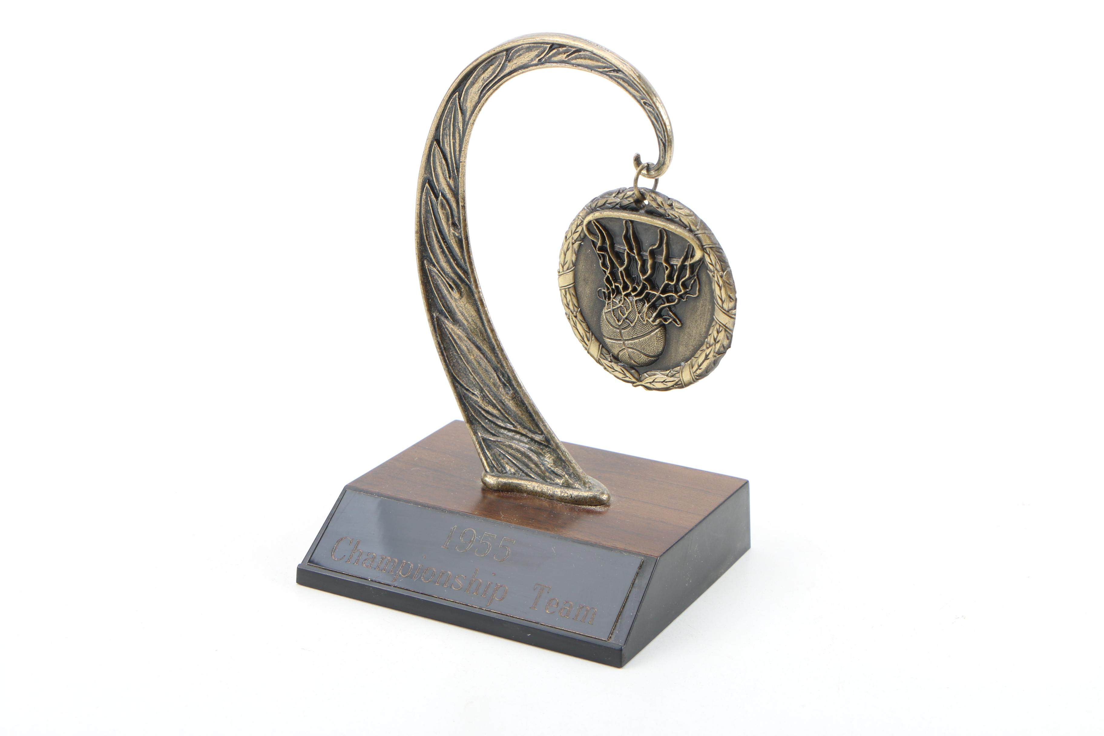 Oscar Robertson Crispus Attucks High School Basketball Championship Trophy, 1955