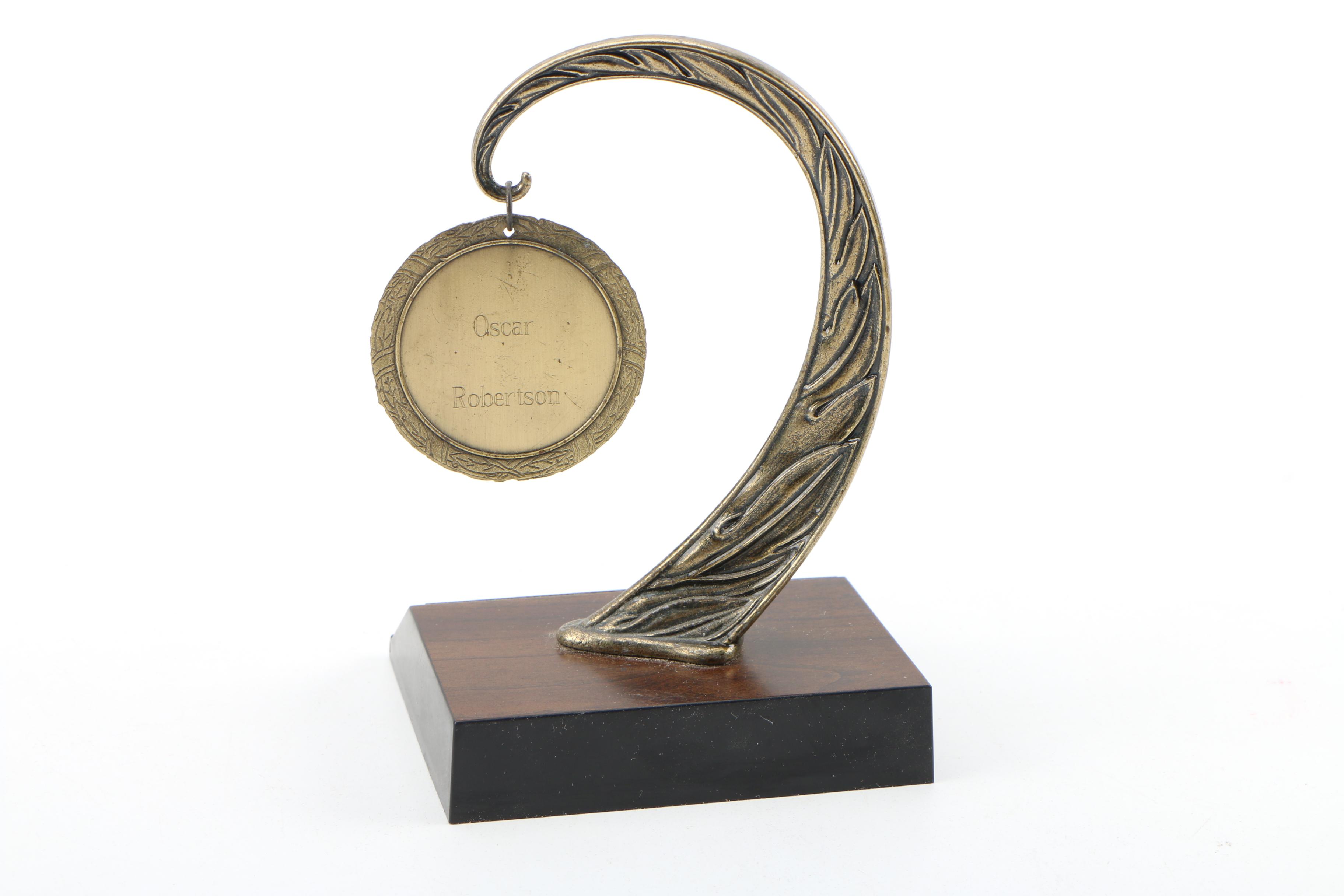 Oscar Robertson Crispus Attucks High School Basketball Championship Trophy, 1955