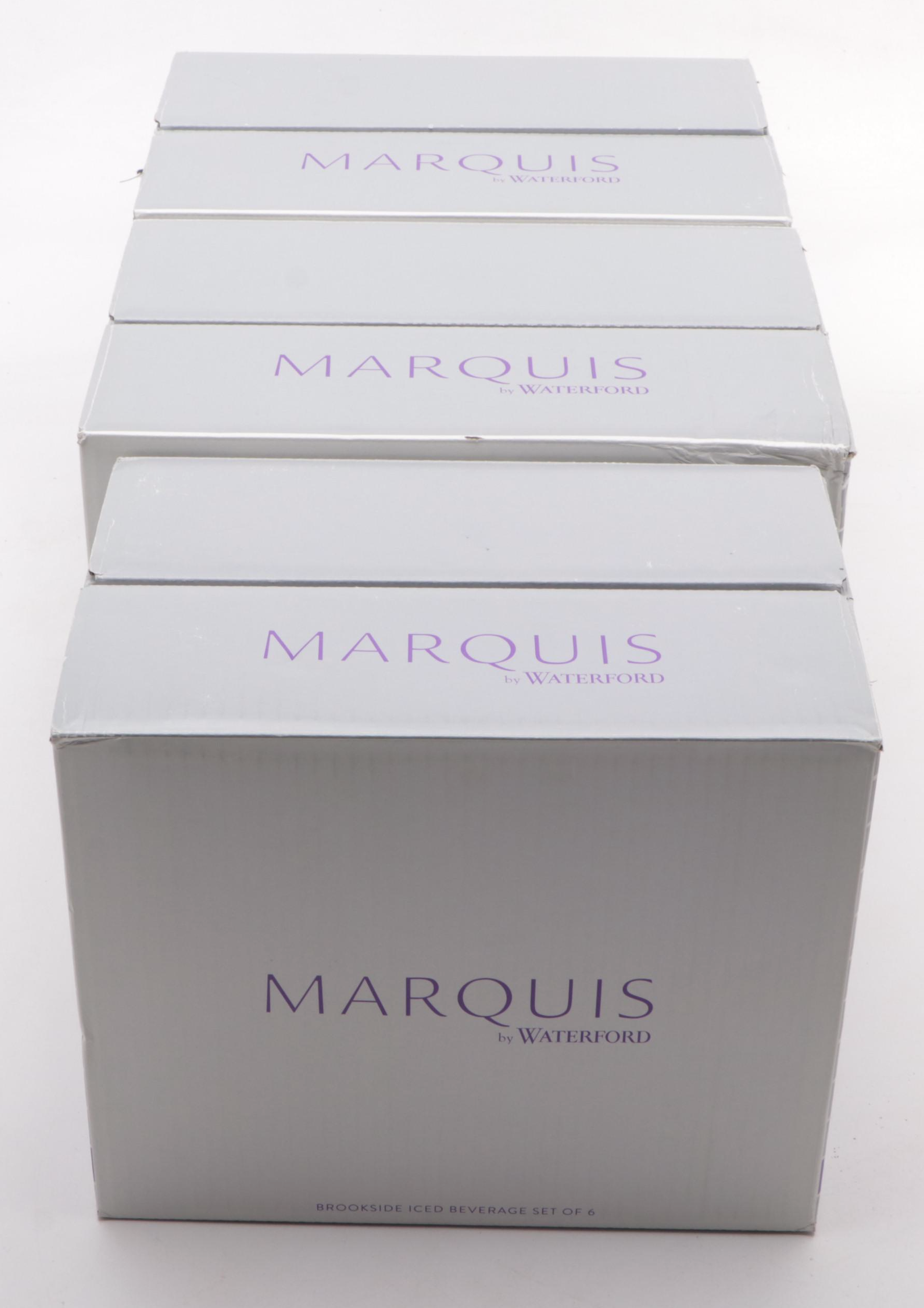 Marquis by Waterford "Brookside" Red Crystal Stemware