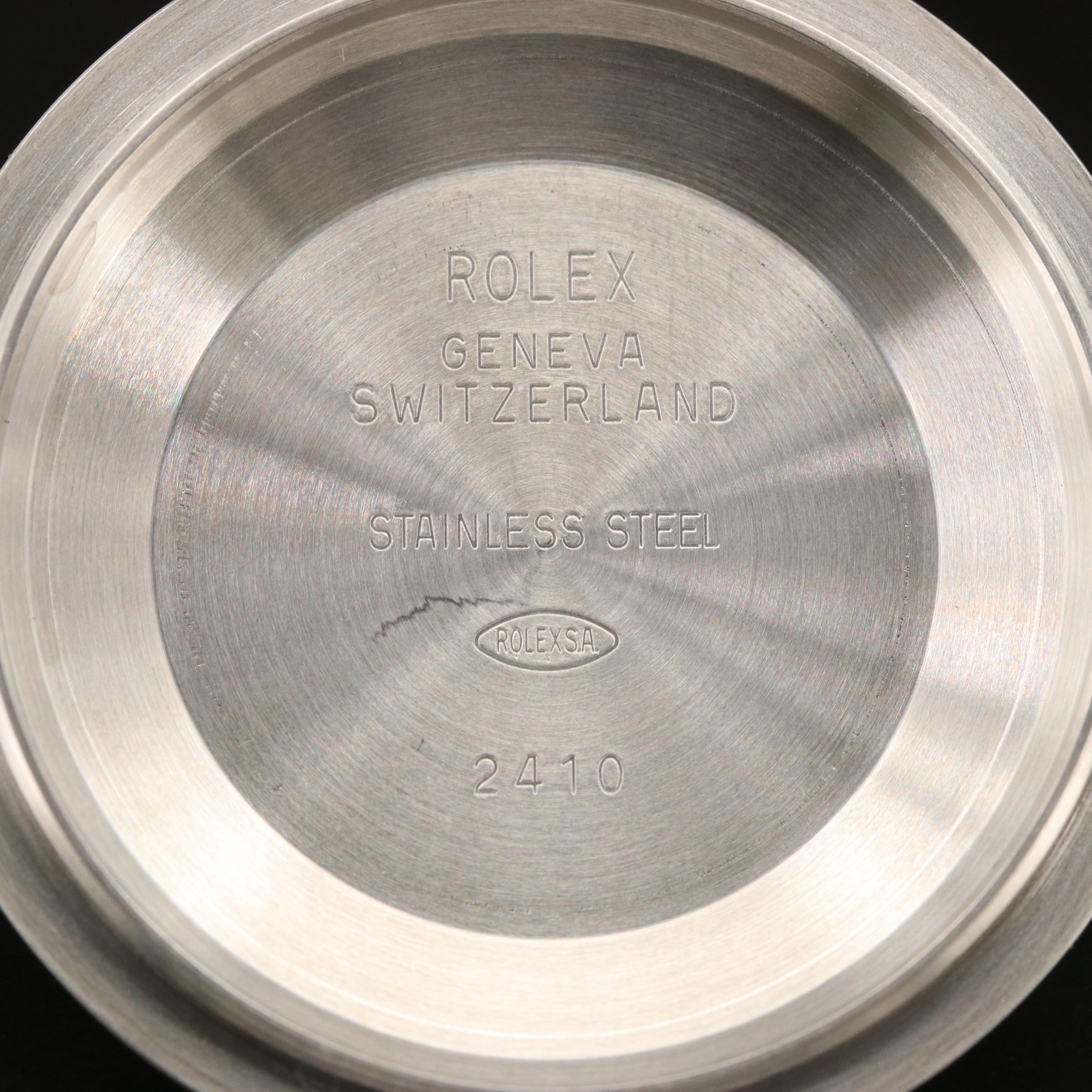 Rolex Datejust II Blue Baton Dial Watch