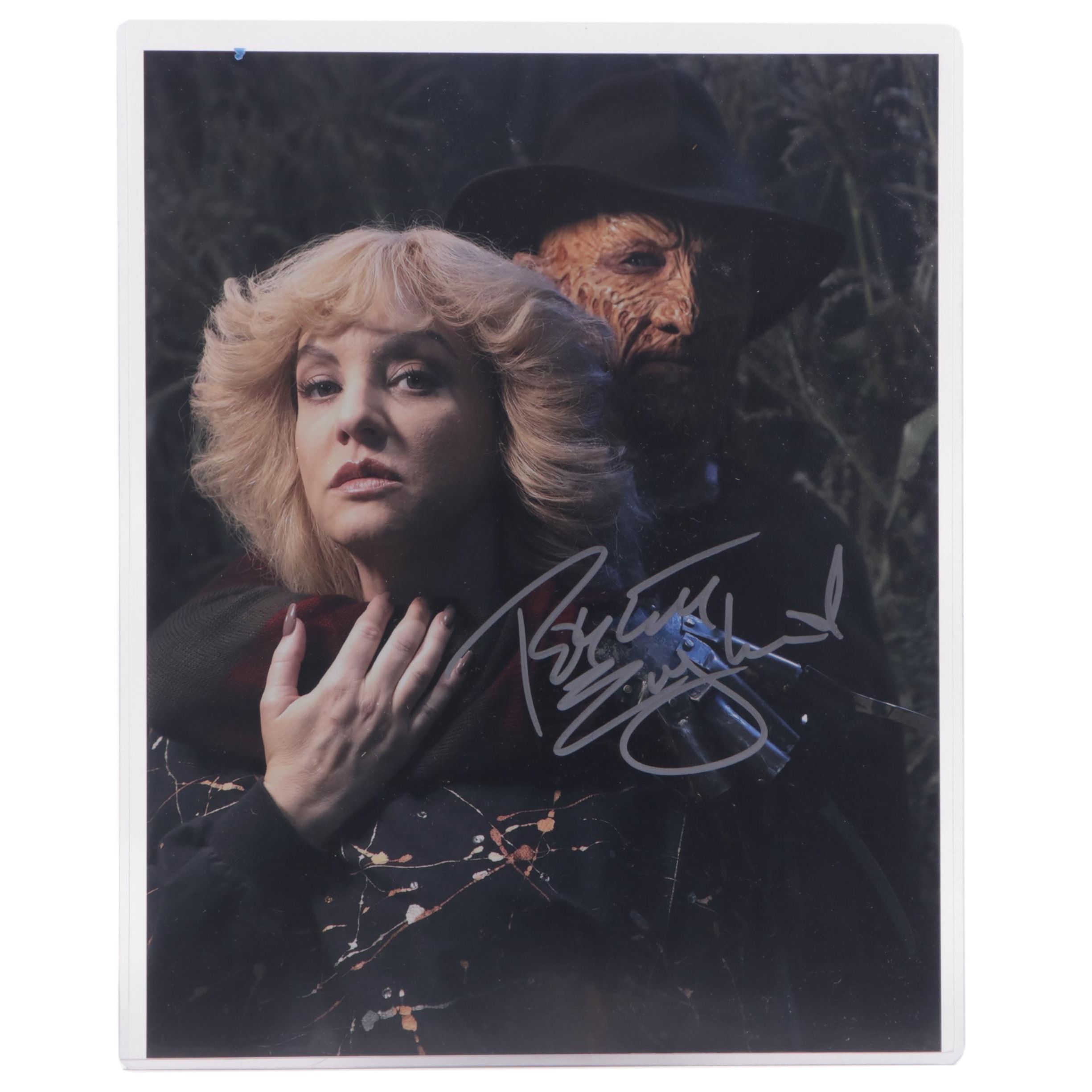 Robert Englund "Freddy Krueger" Signed "Nightmare on Elm Street" Print, COA