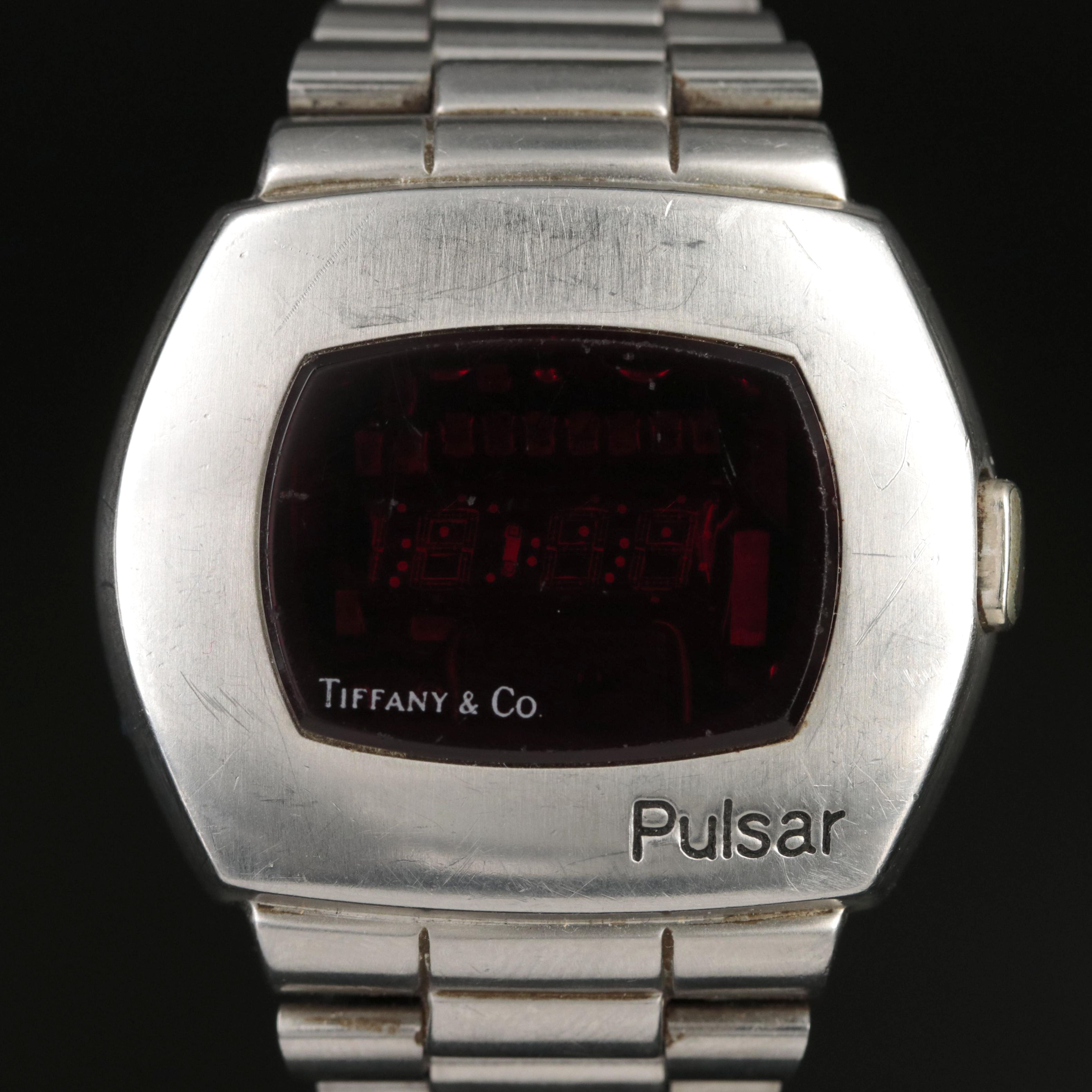Pulsar P2, Time Computer Digital Display for Tiffany & Co. Watch