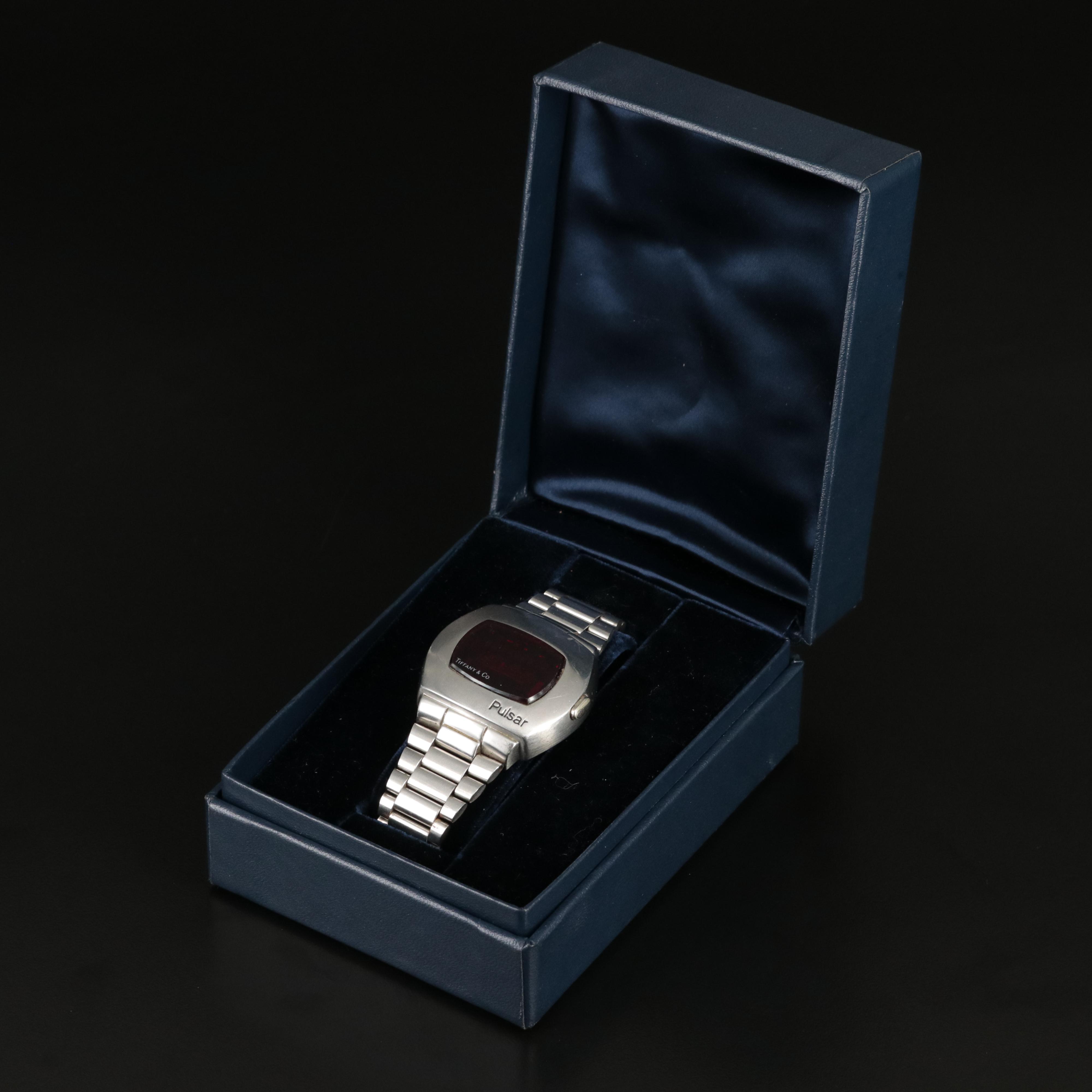 Pulsar P2, Time Computer Digital Display for Tiffany & Co. Watch
