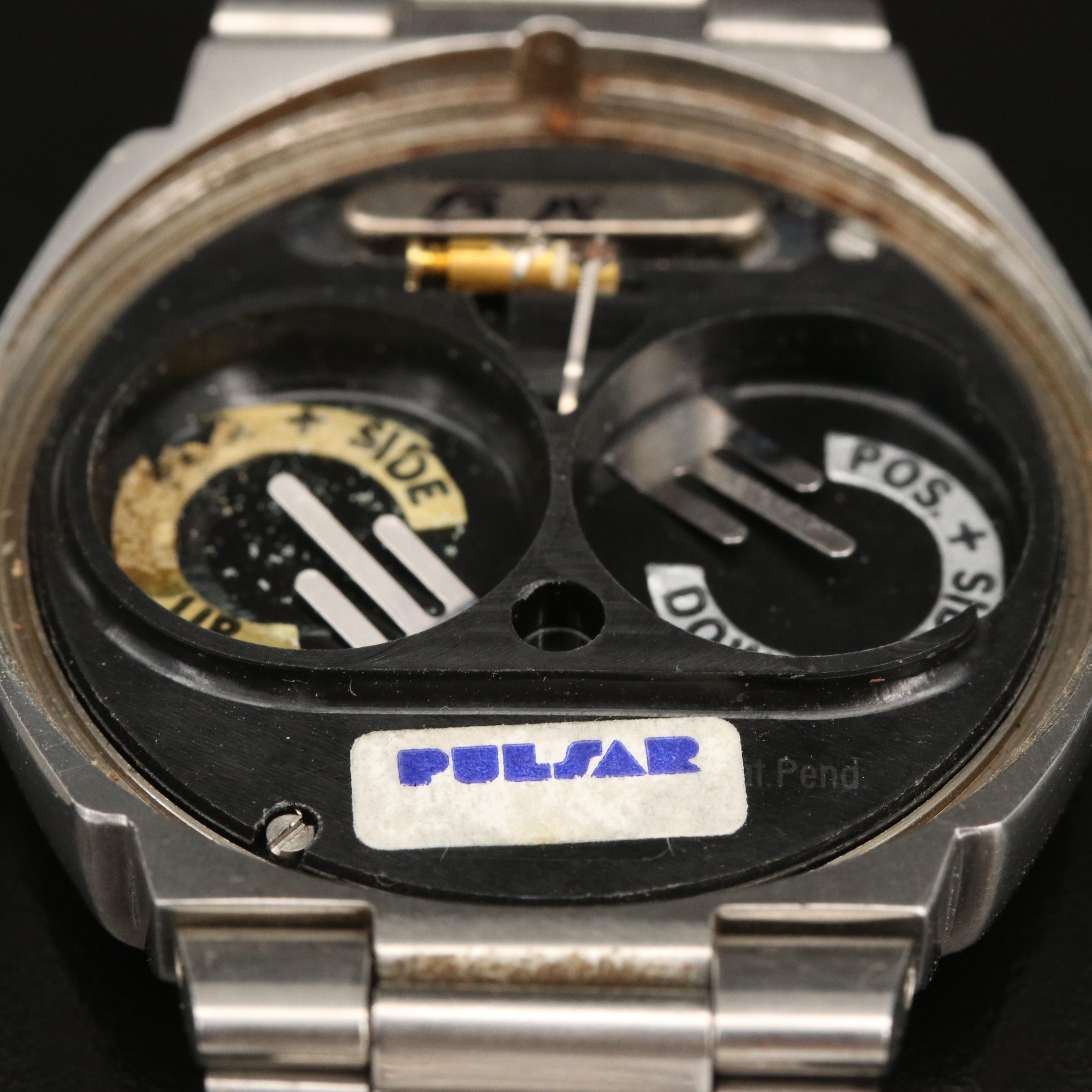 Pulsar P2, Time Computer Digital Display for Tiffany & Co. Watch