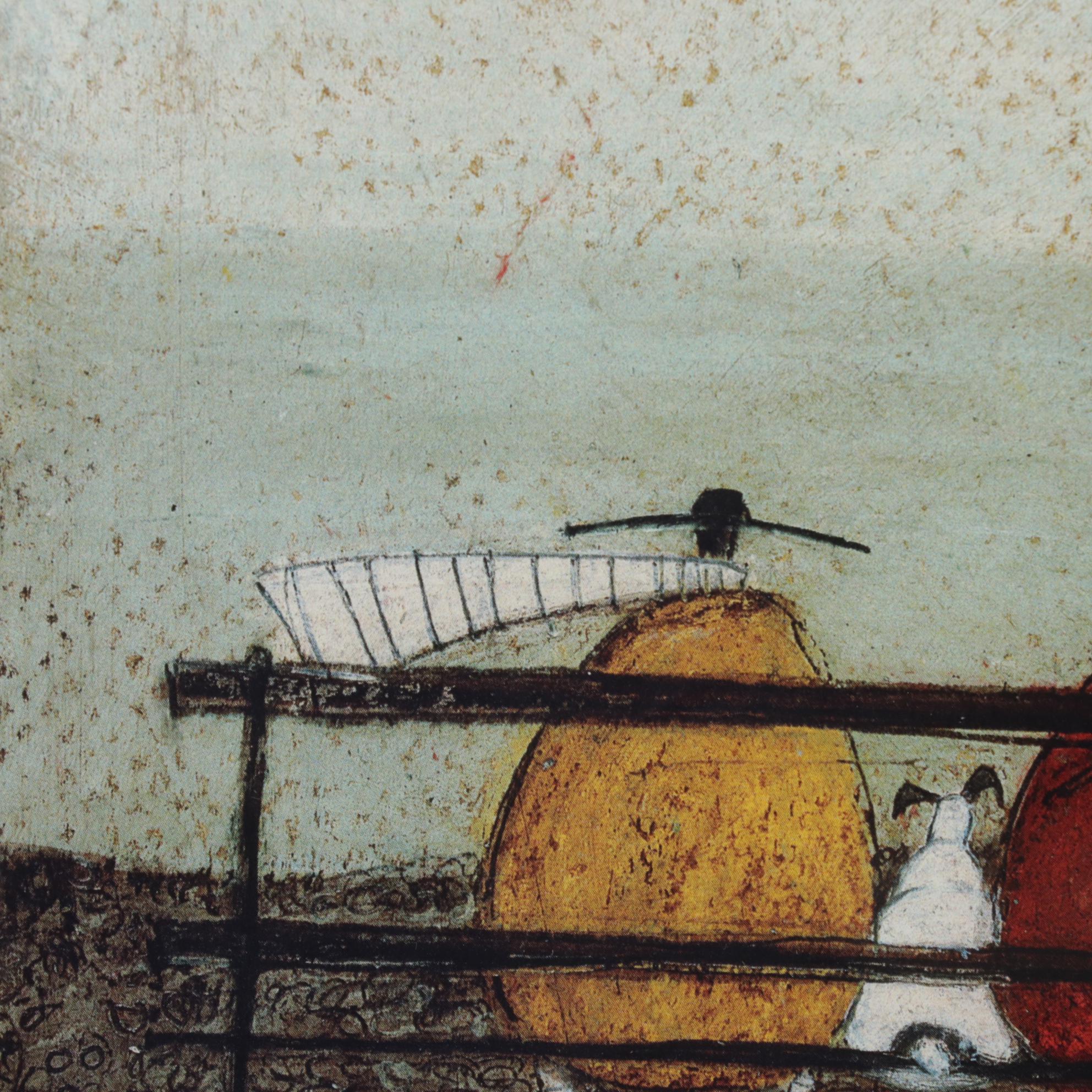 Figures With Dog Offset Lithographs After Sam Toft, 21st Century