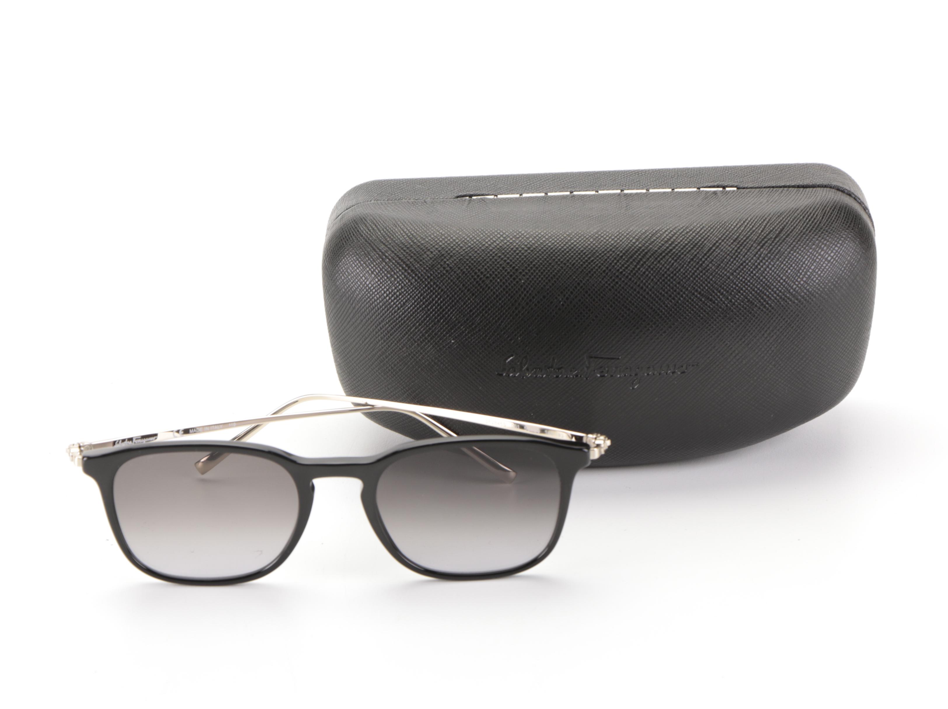 Salvatore Ferragamo SF2846S Black Sunglasses with Case