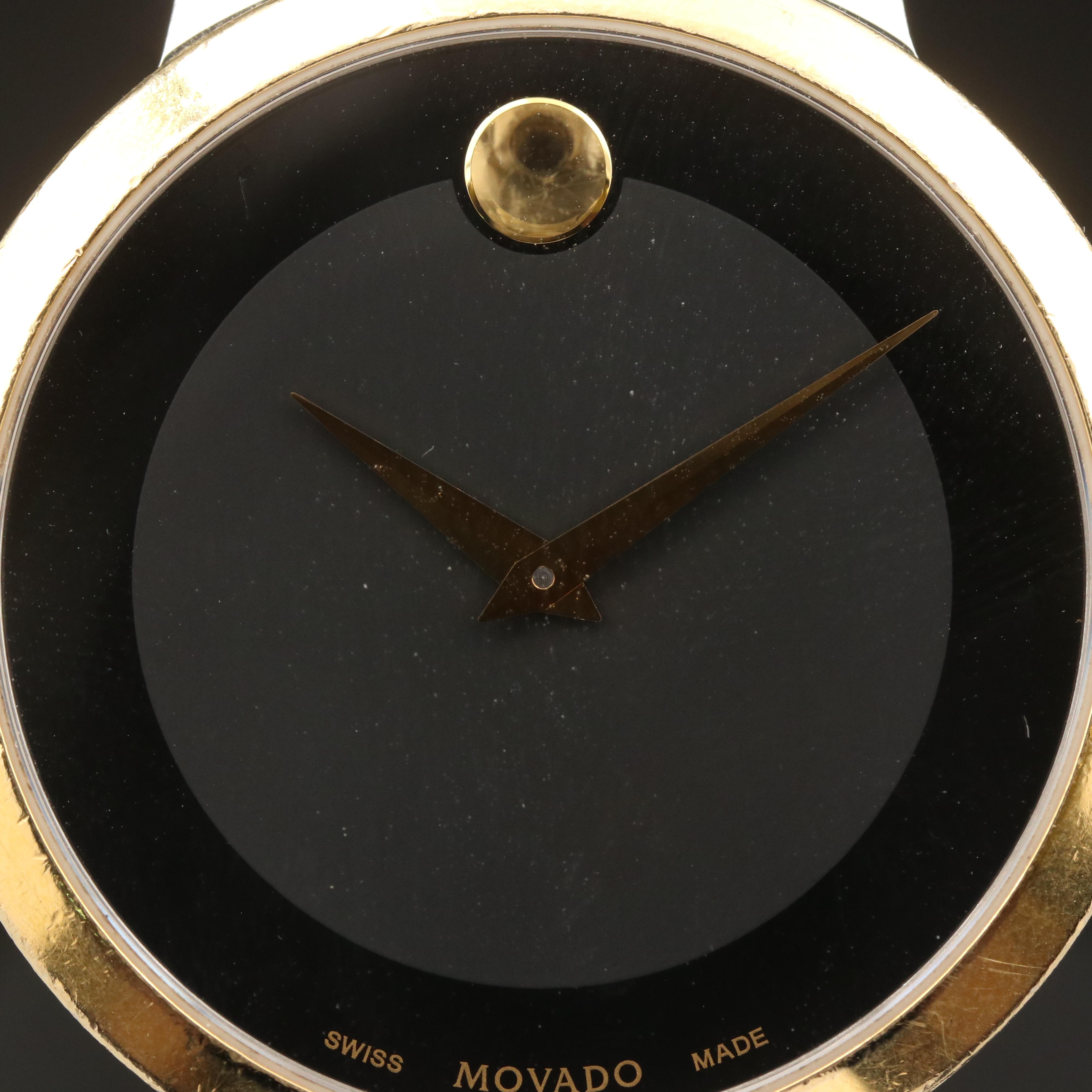 Movado Museum Bold Stainless Steel Watch
