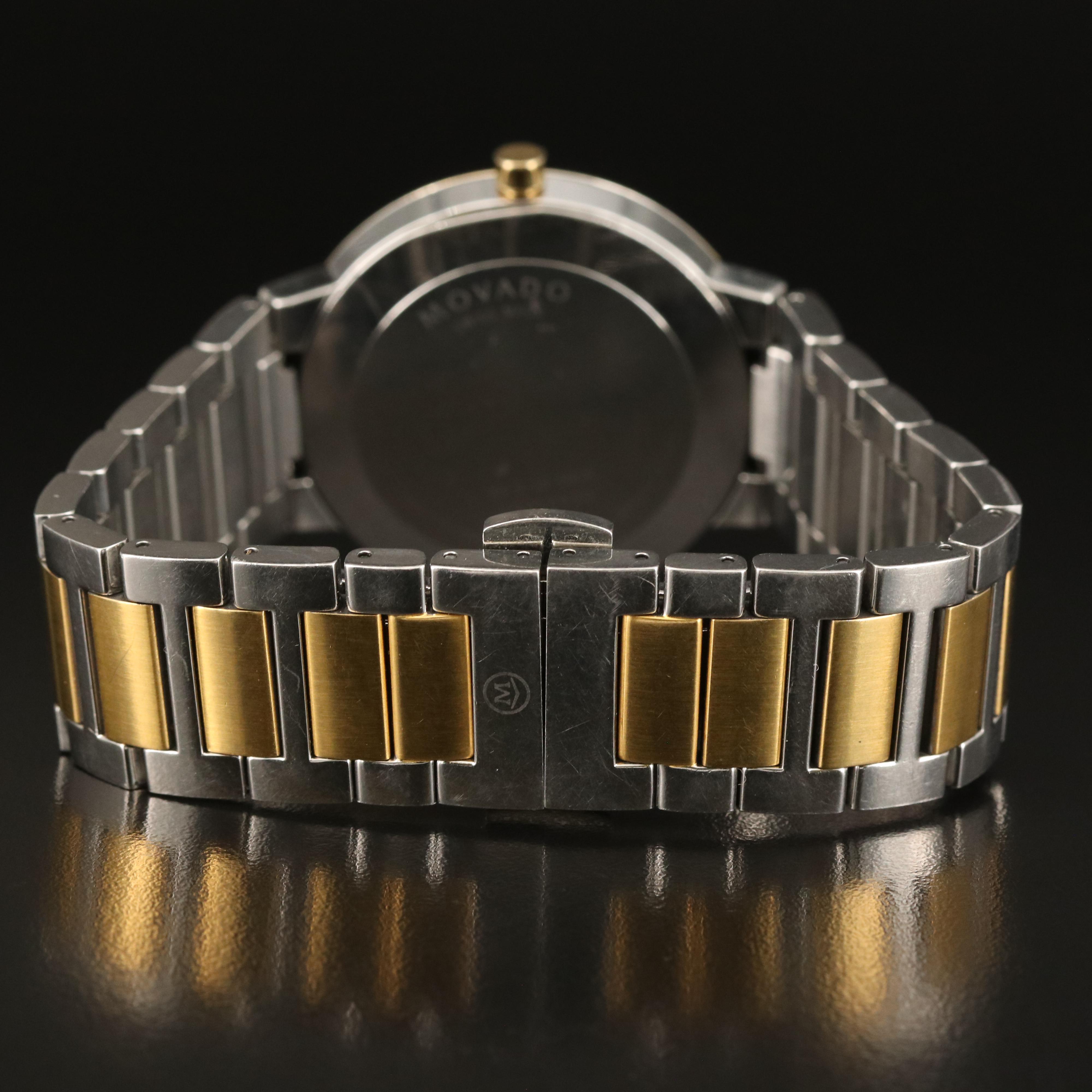 Movado Museum Bold Stainless Steel Watch