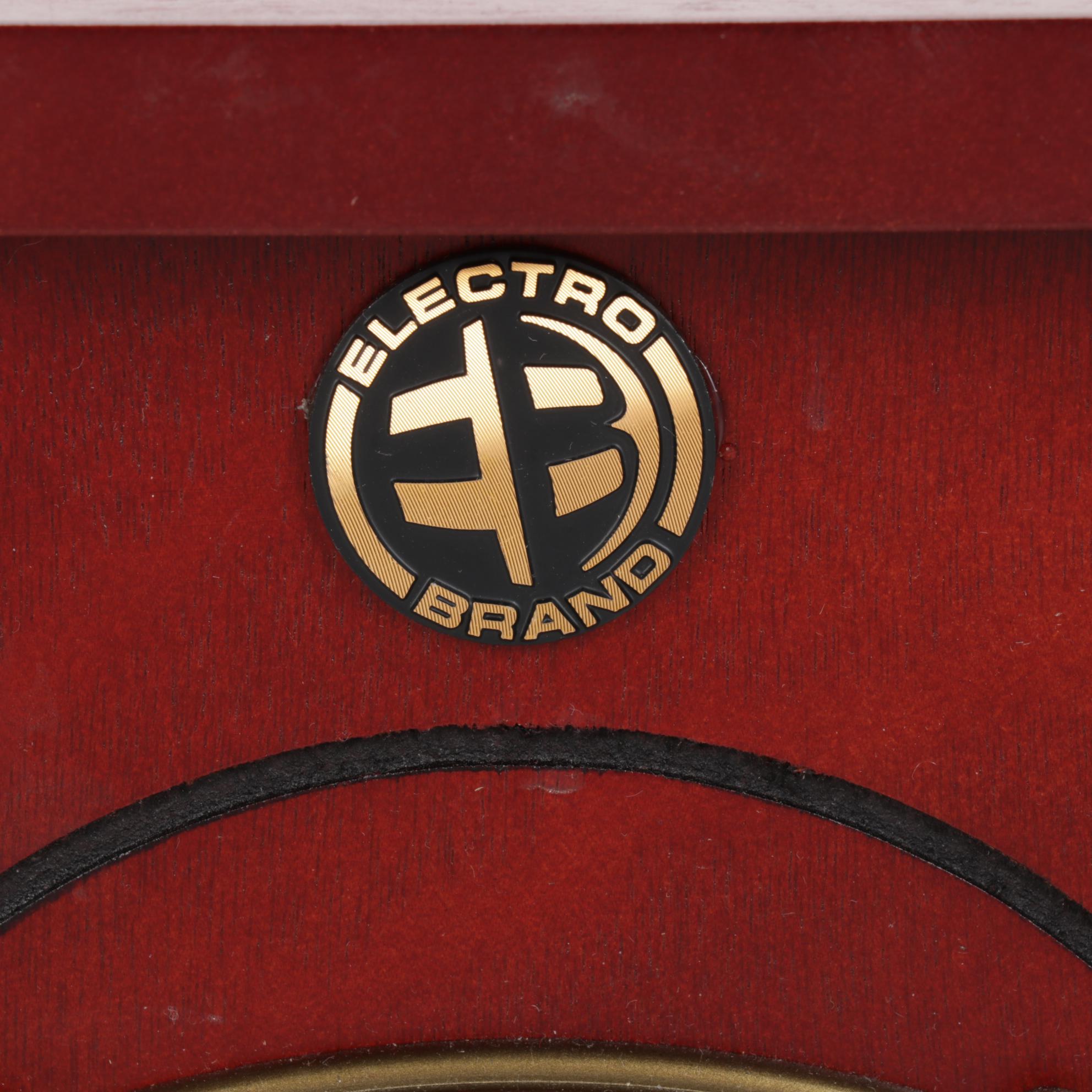 Electro Brand Integrated Stereo System with CD, Record Player and AM/FM Radio