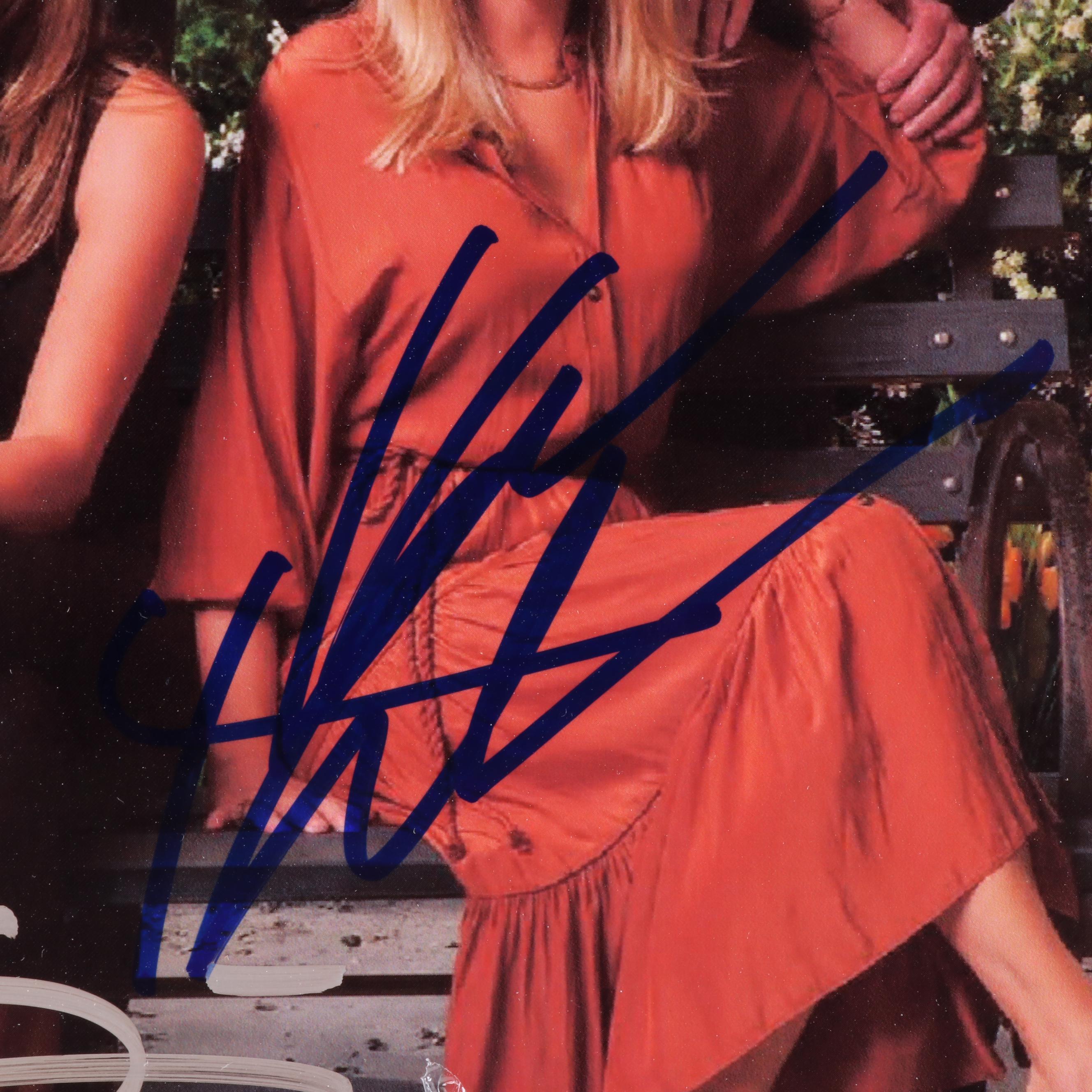 Aniston, Cox, Kudrow, Perry, Schwimmer, and Leblanc Signed "Friends" TV Print