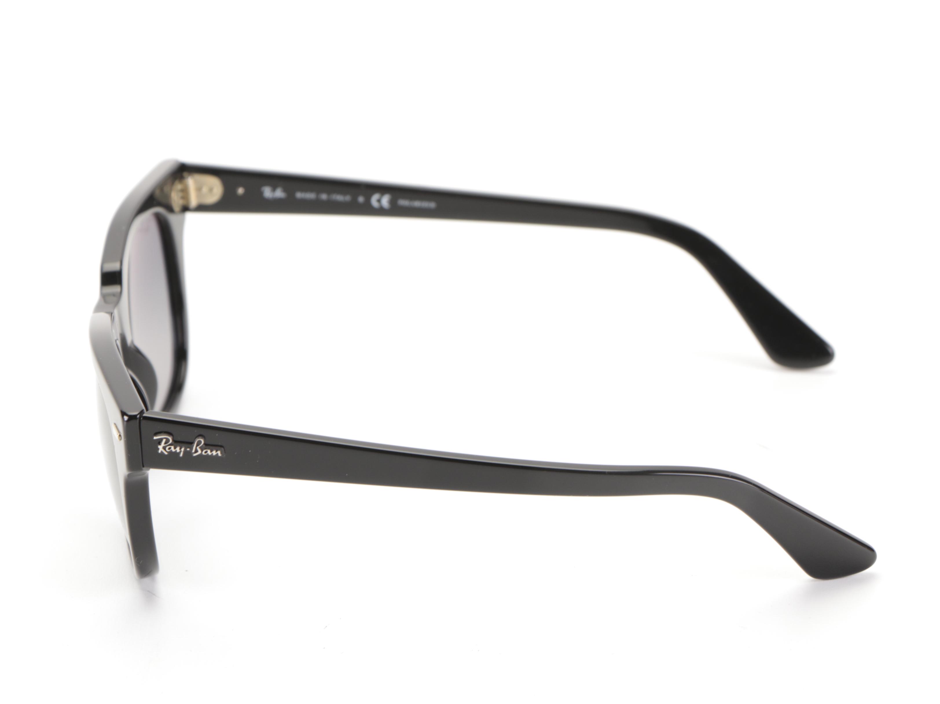 Ray-Ban RB2168 Meteor Polarized Sunglasses in Black with Case and Box