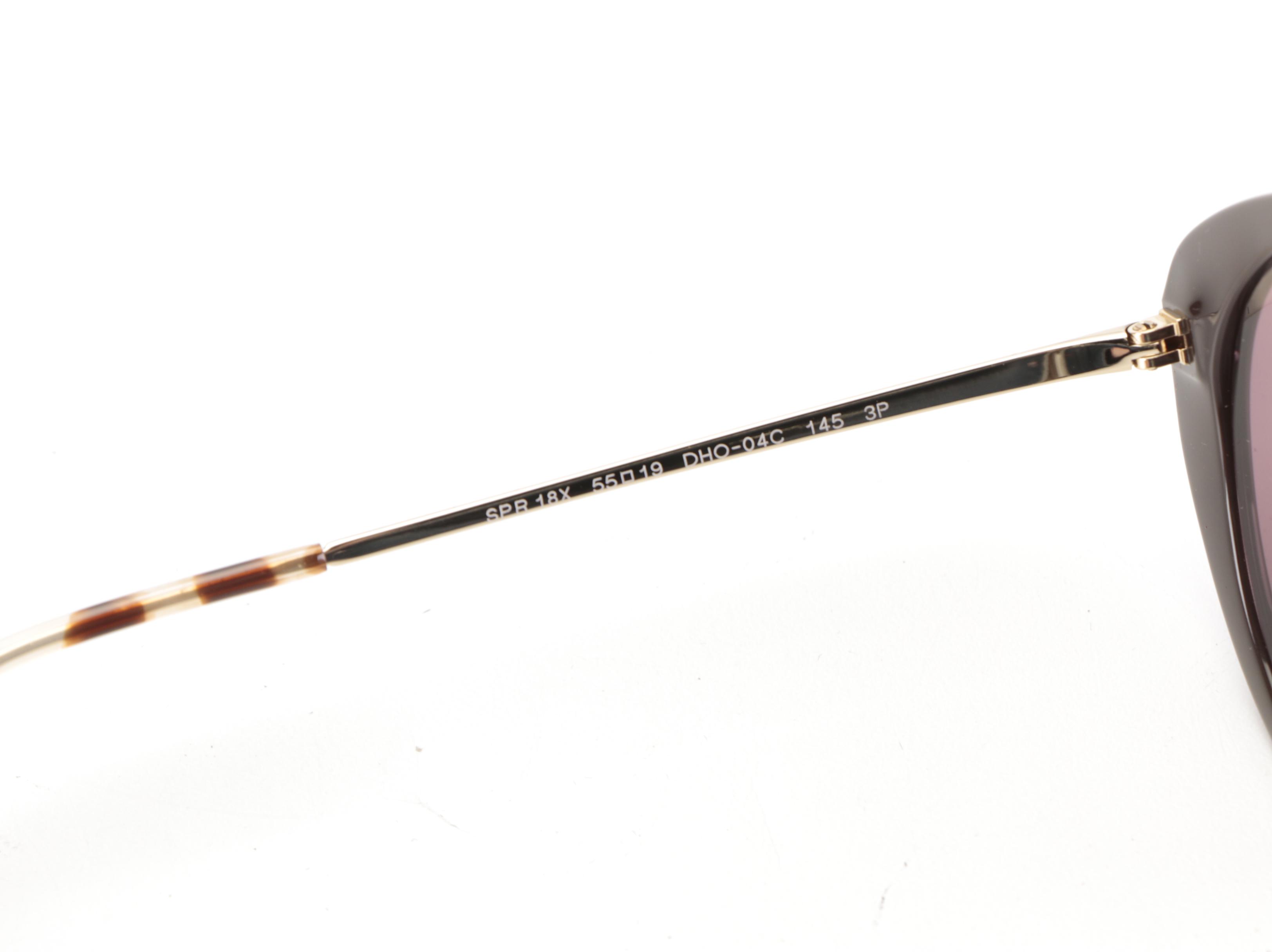 Prada SPR 18X Polarized Round Sunglasses in Box