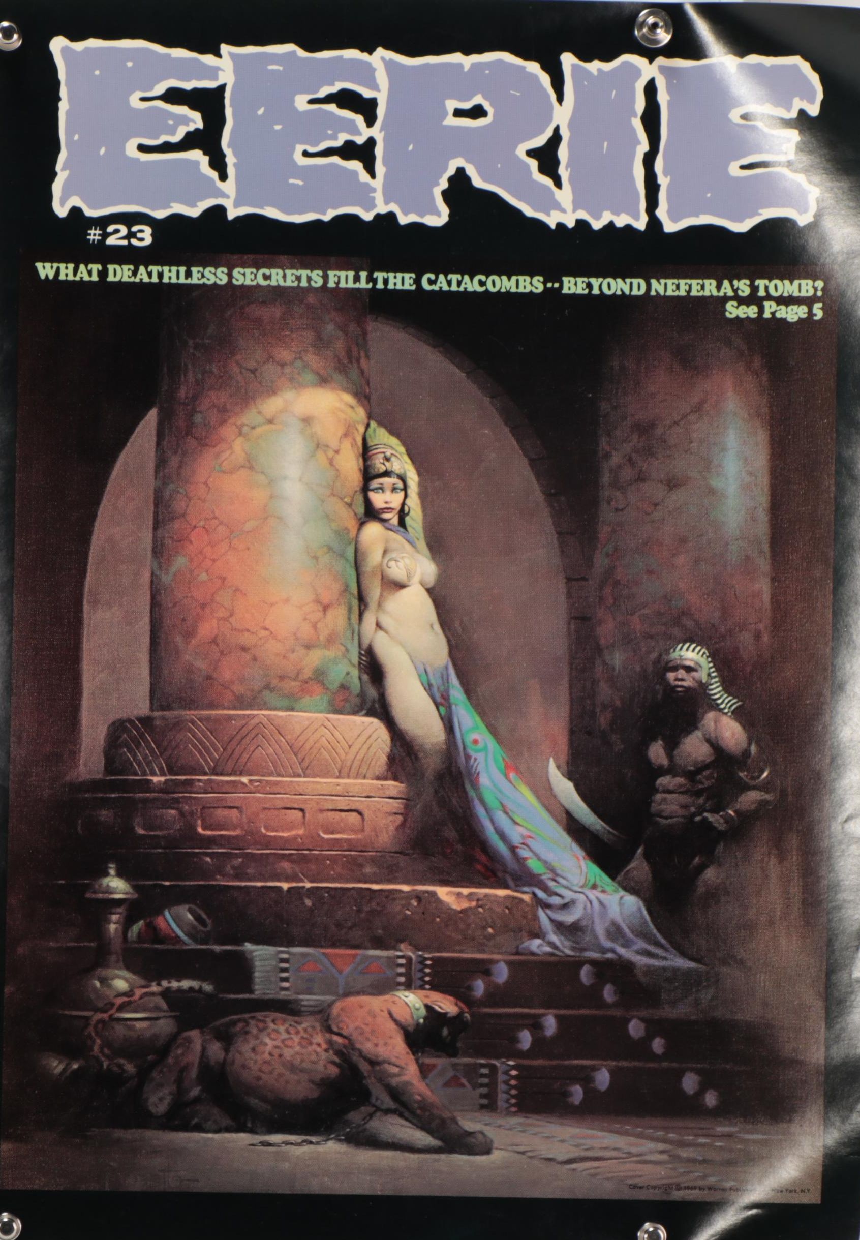 Fantasy Cover Art Offset Lithographs After Frank Frazetta, Circa 1970