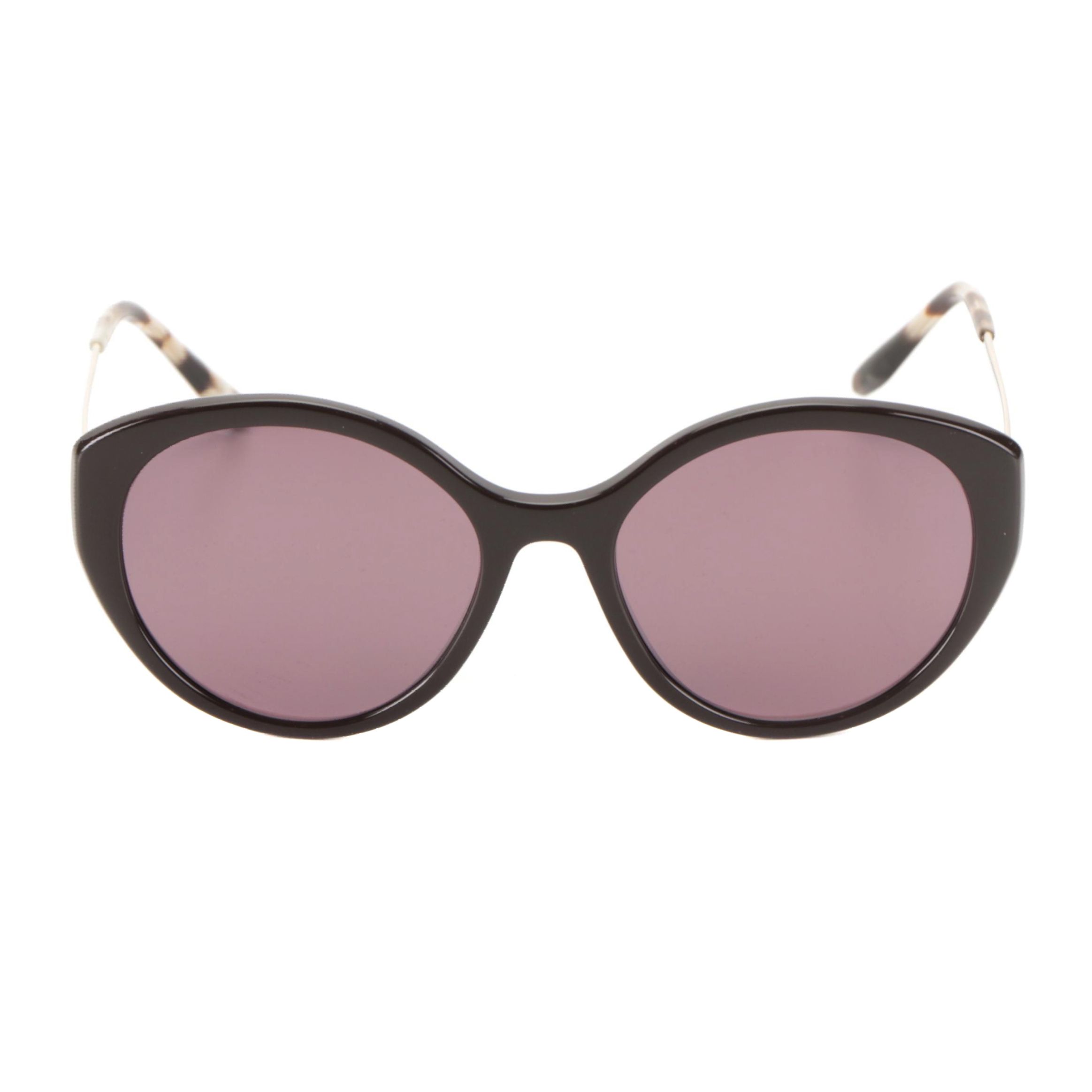 Prada SPR 18X Polarized Round Sunglasses in Box