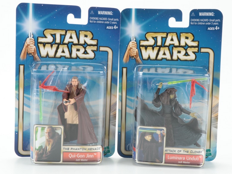 Hasbro Factory Sealed Box of Star Wars Action Figures, 2002