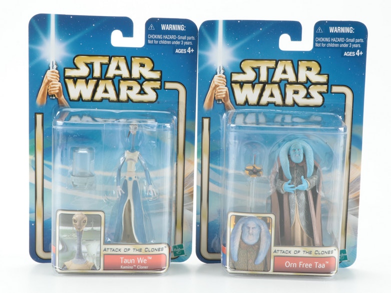 Hasbro Factory Sealed Box of Star Wars Action Figures, 2002