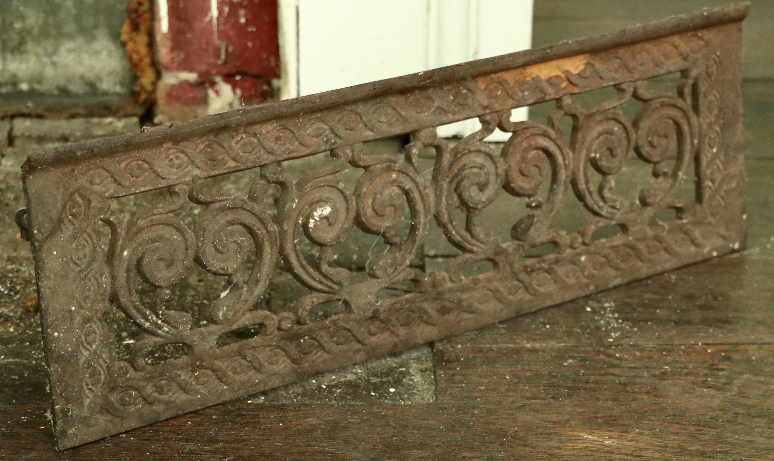 Cheerful Co. Cast Iron Grate with Other Fireplace Surround with Summer Cover