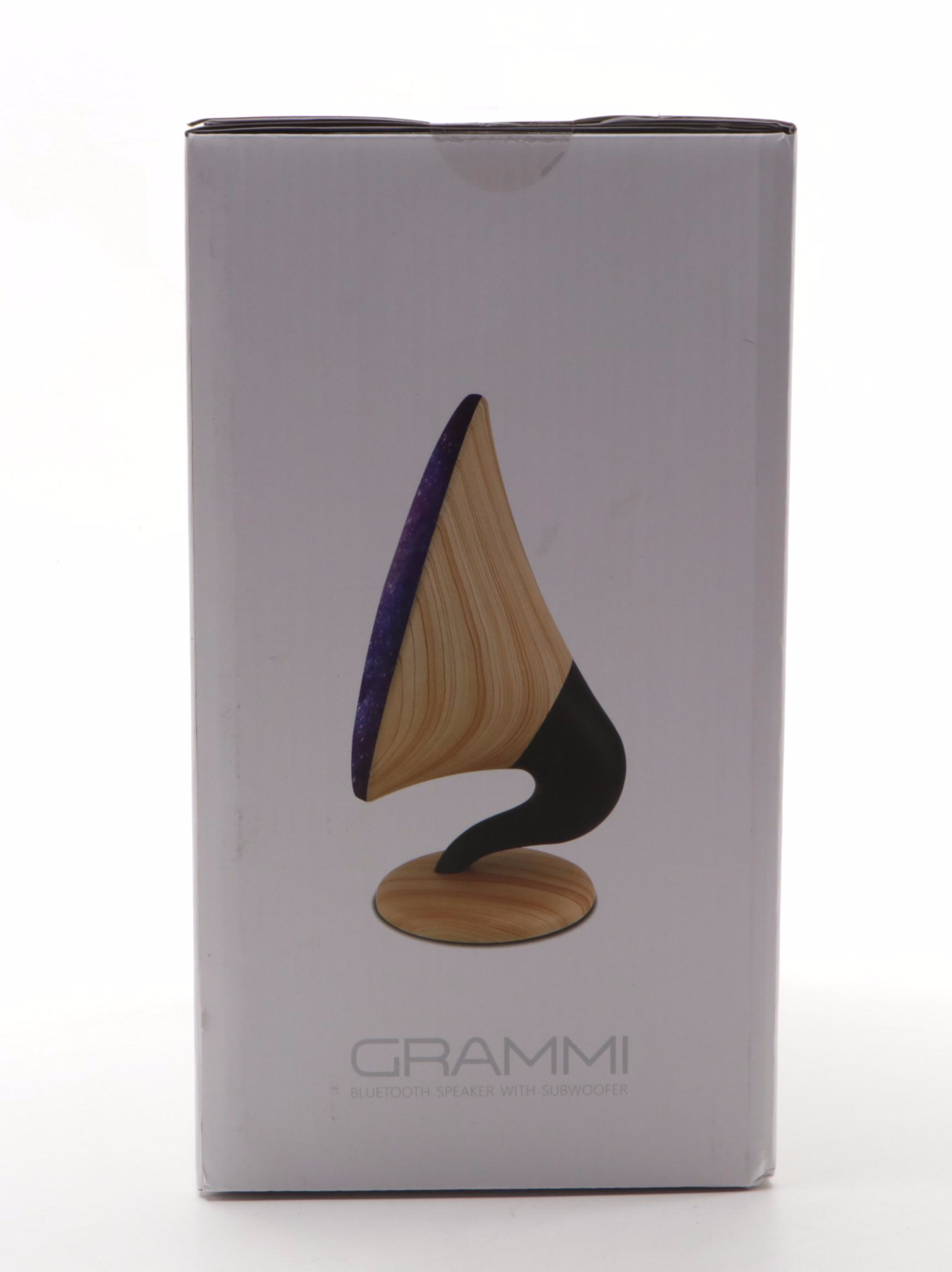 Grammi Wireless Bluetooth Speaker with Subwoofer, Contemporary