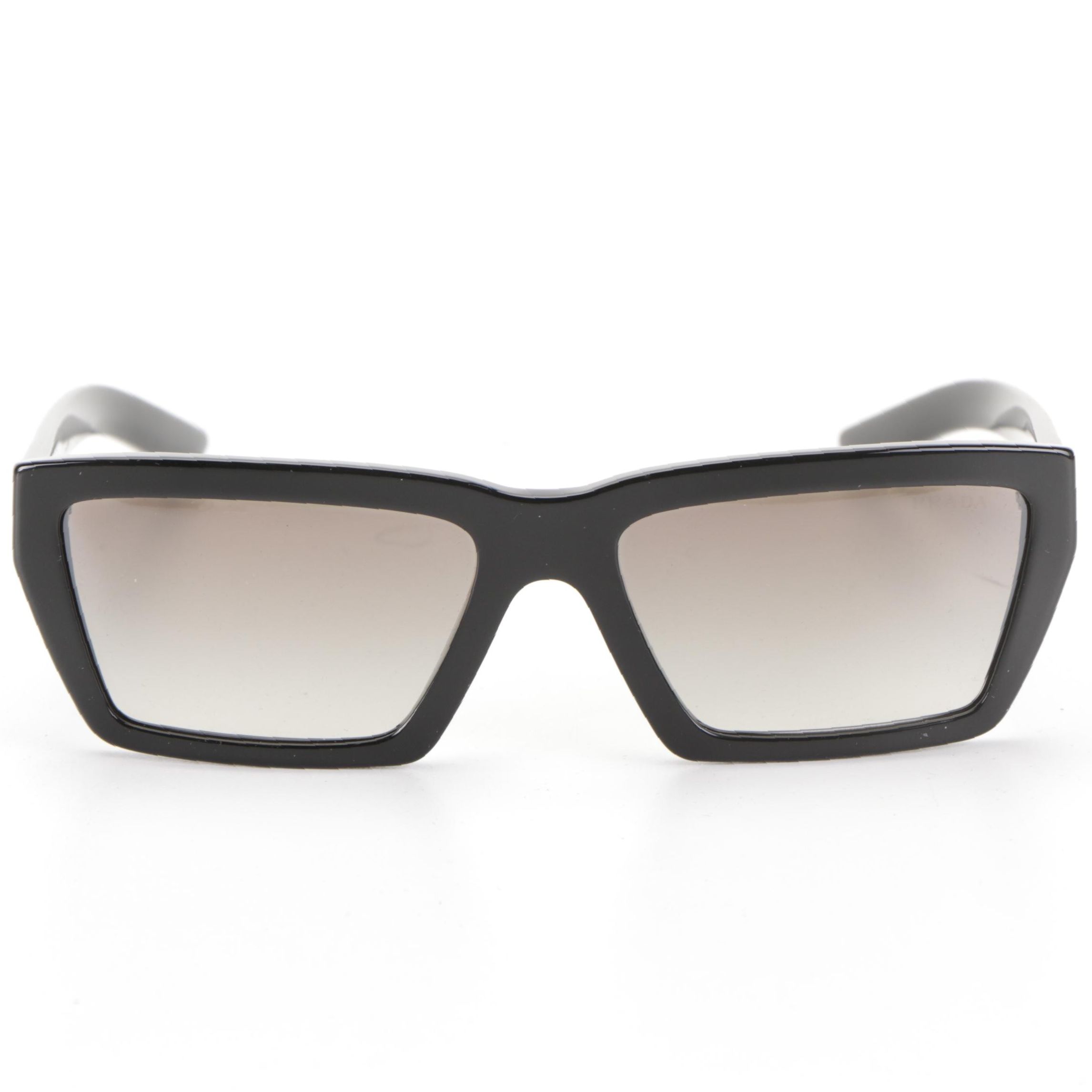 Prada SPR04V Rectangular Sunglasses with Case and Box