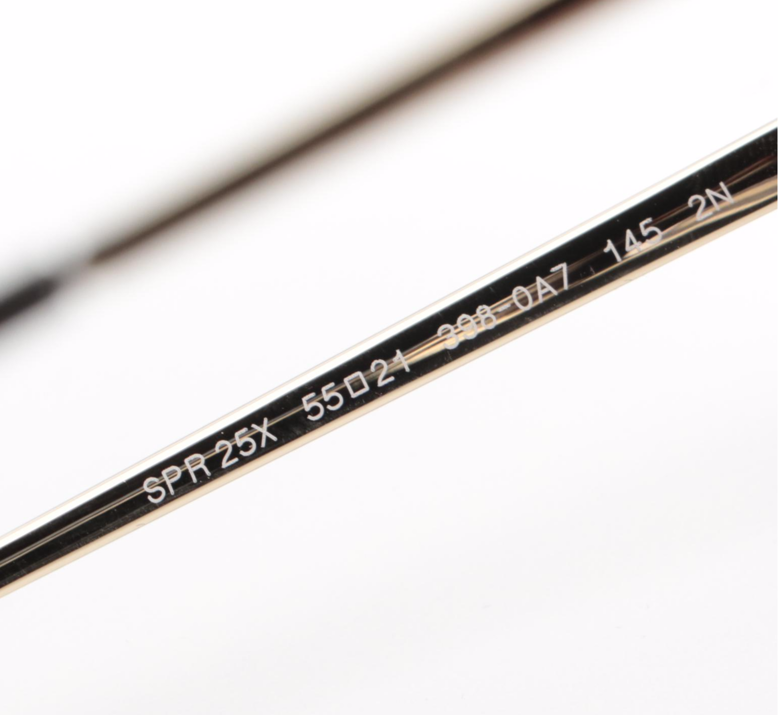 Prada SPR 25X Modified Cat Eye Style Sunglasses with Case and Box