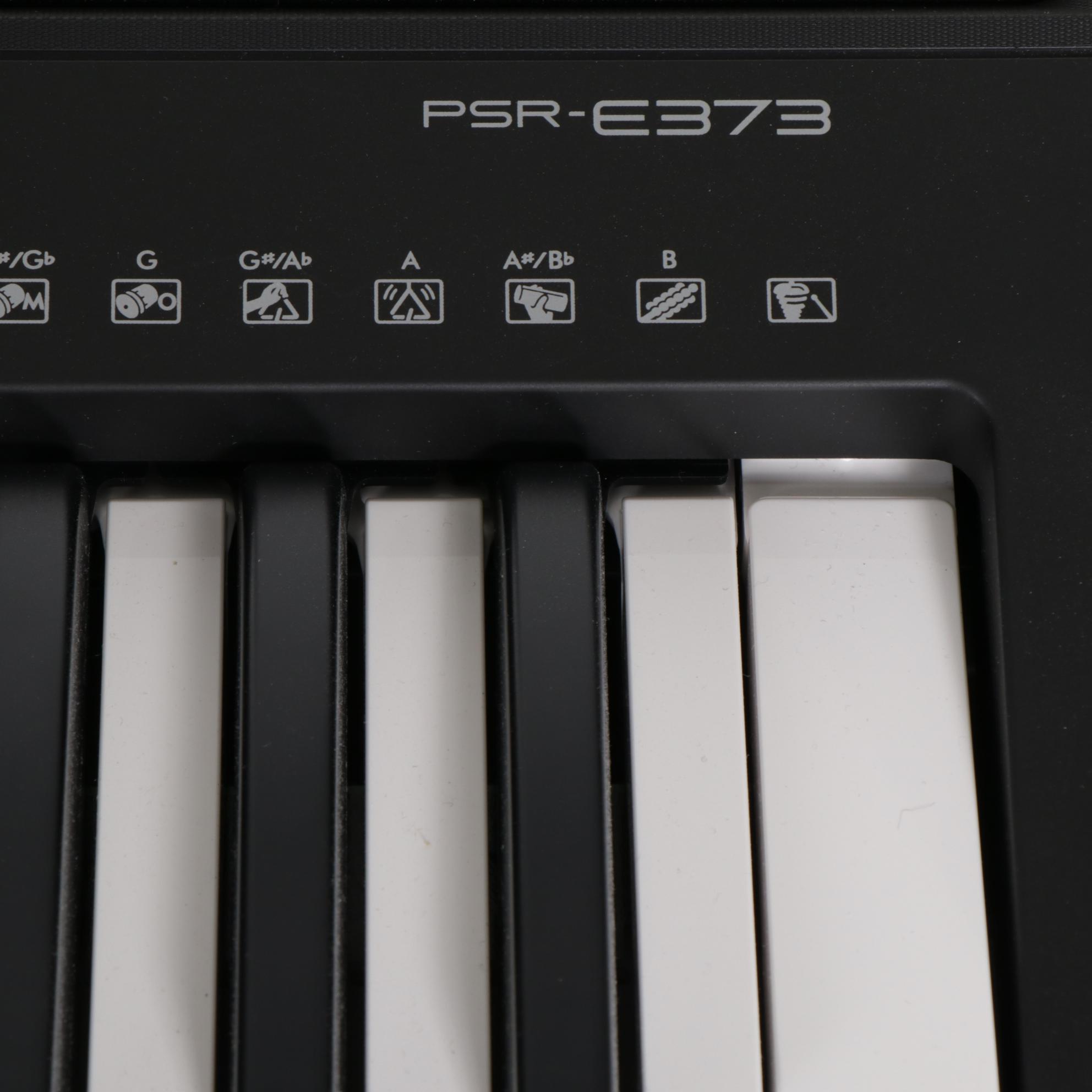 Yamaha PSR-E373 Keyboard with Stand and Bench