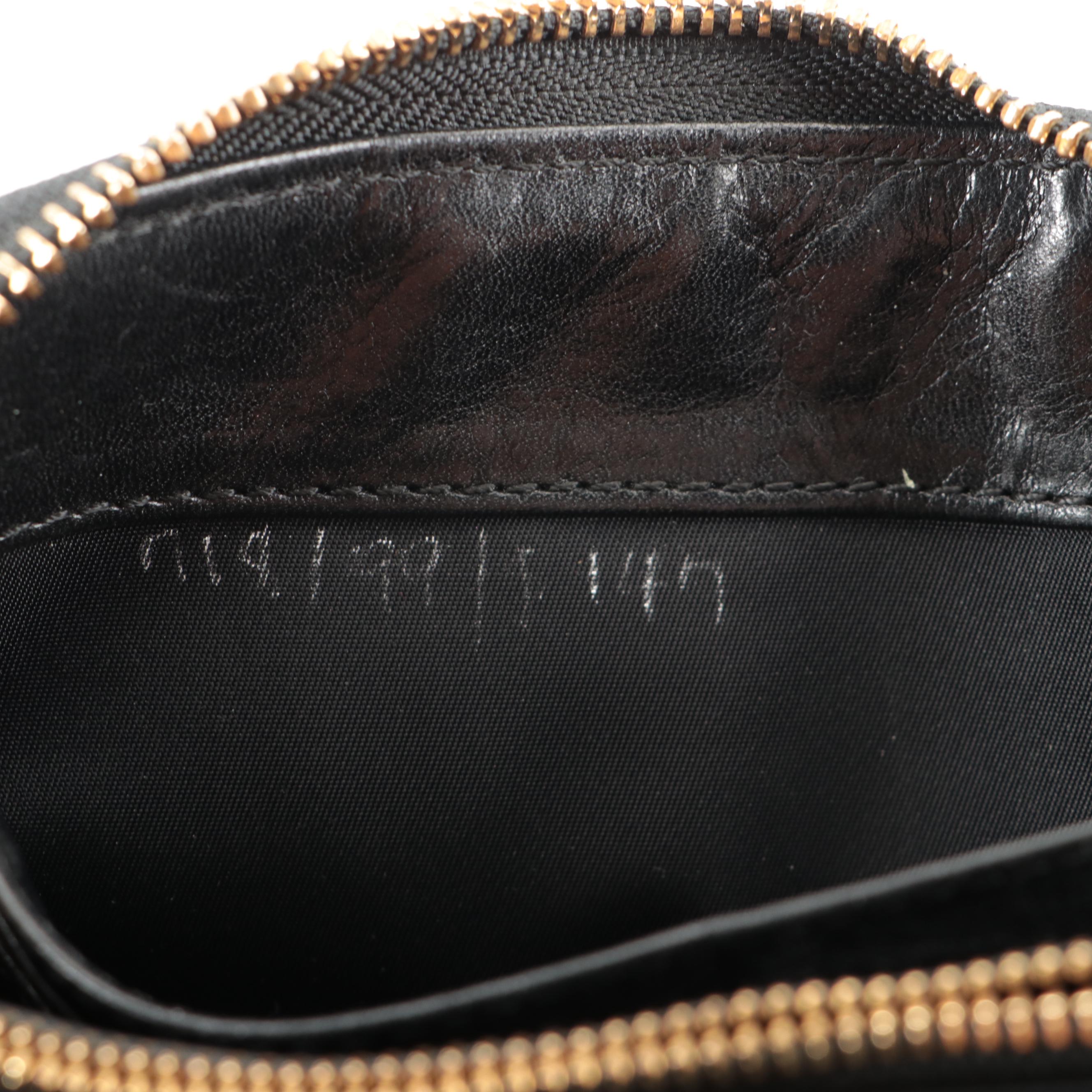 Rebecca Minkoff Black Leather Bag and Tory Burch Zip Around Wallet