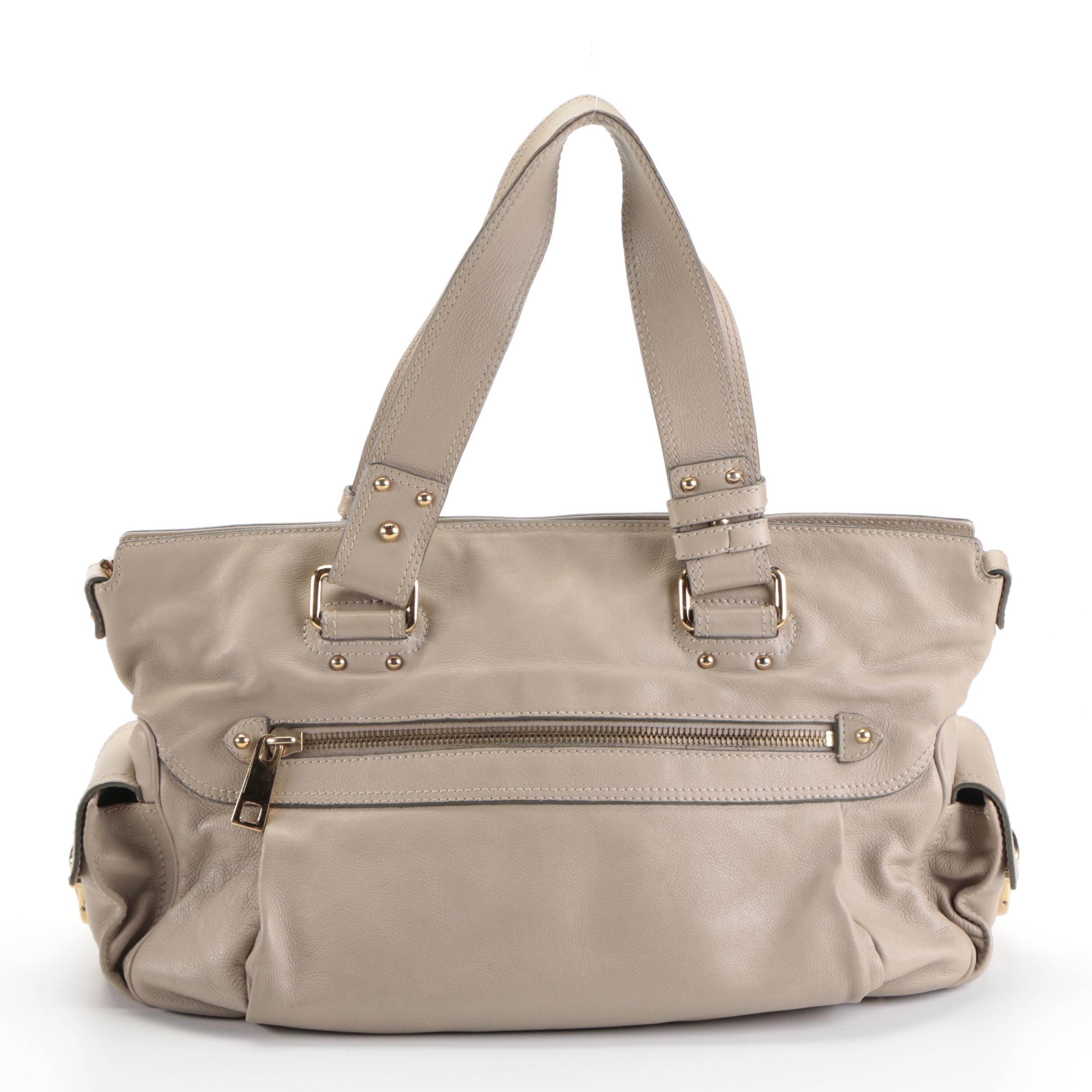 Marc Jacobs Italian Leather Satchel and Tory Burch Ella Tote Bag