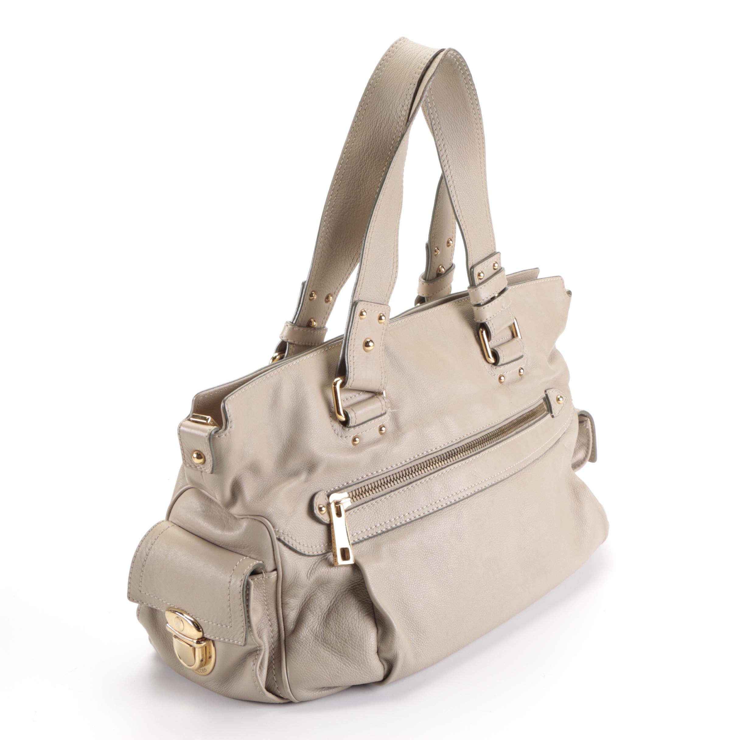 Marc Jacobs Italian Leather Satchel and Tory Burch Ella Tote Bag