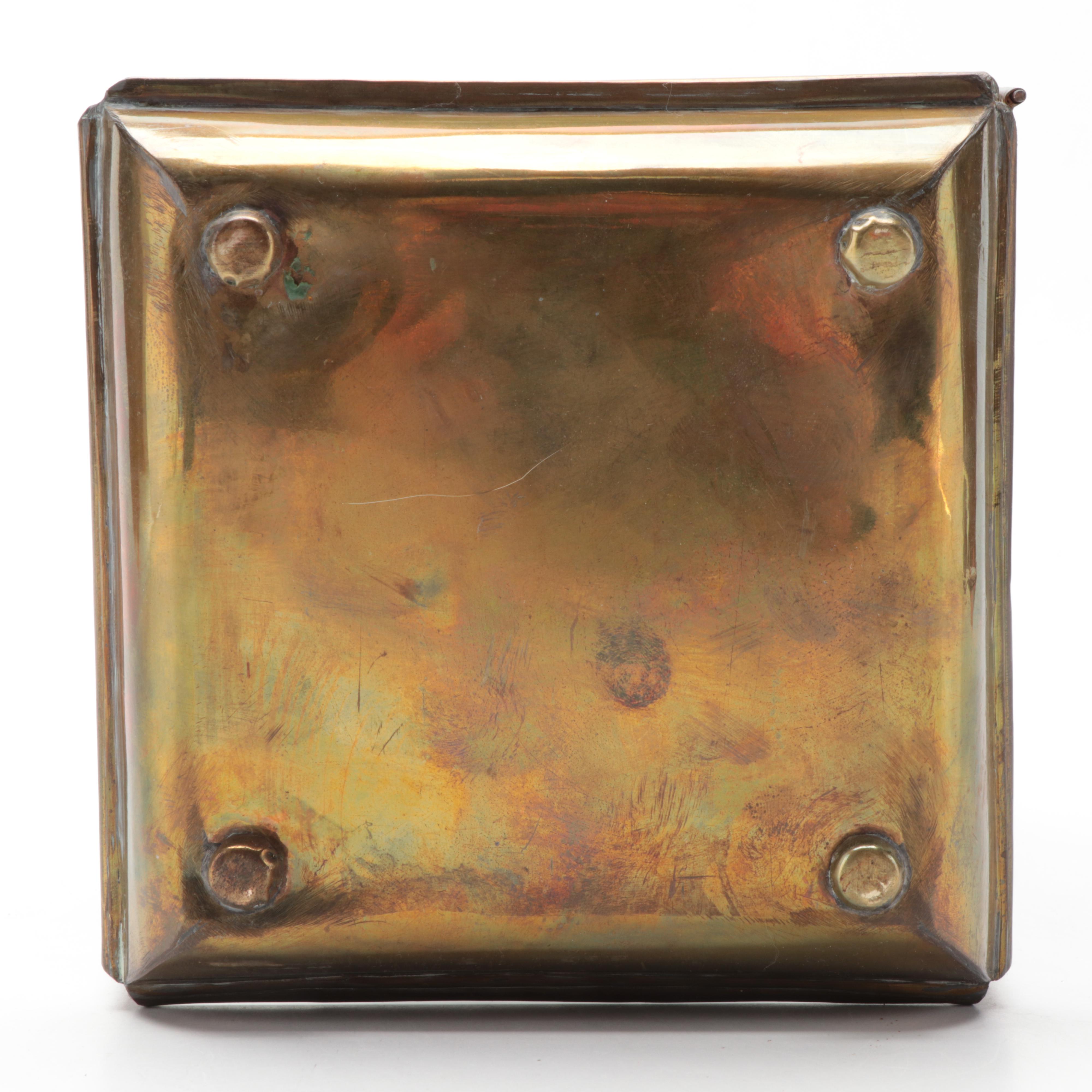 Yüksel Turkish Glass Oil Lamps with Brass and Etched Glass Lanterns