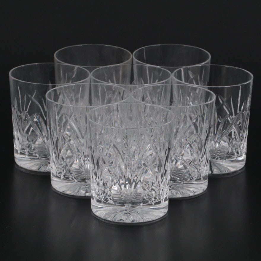 Marquis by Waterford "Brookside" Crystal Double Old Fashioned Glasses