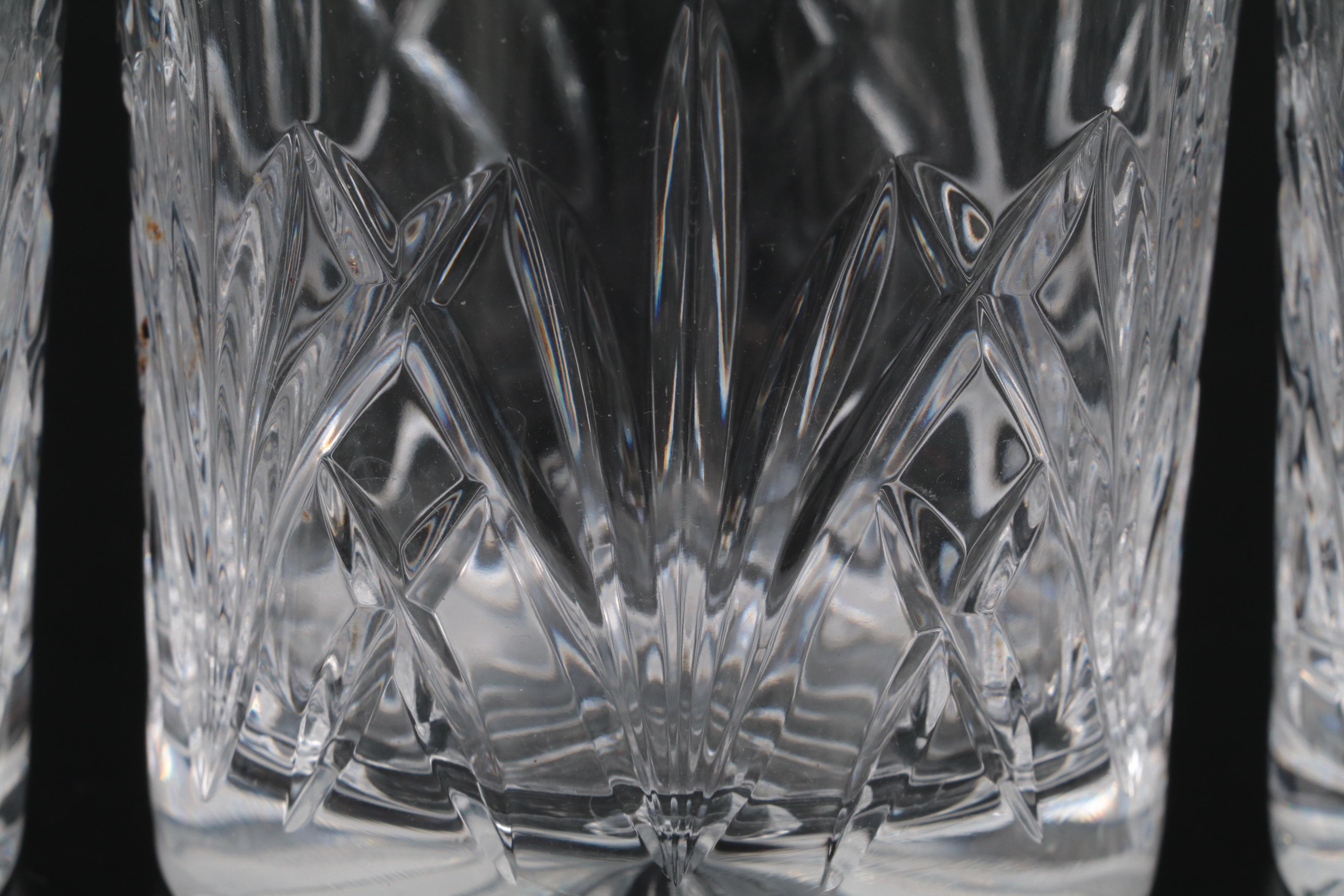 Marquis by Waterford "Brookside" Crystal Double Old Fashioned Glasses
