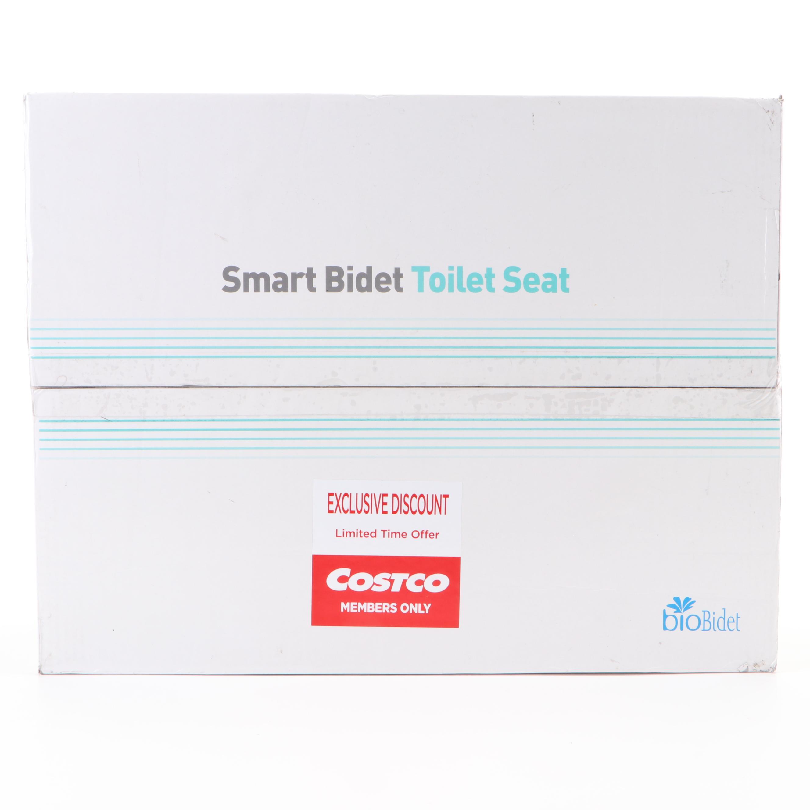 Biobidet UB-6800U Smart Bidet Elongated White Toilet Seat