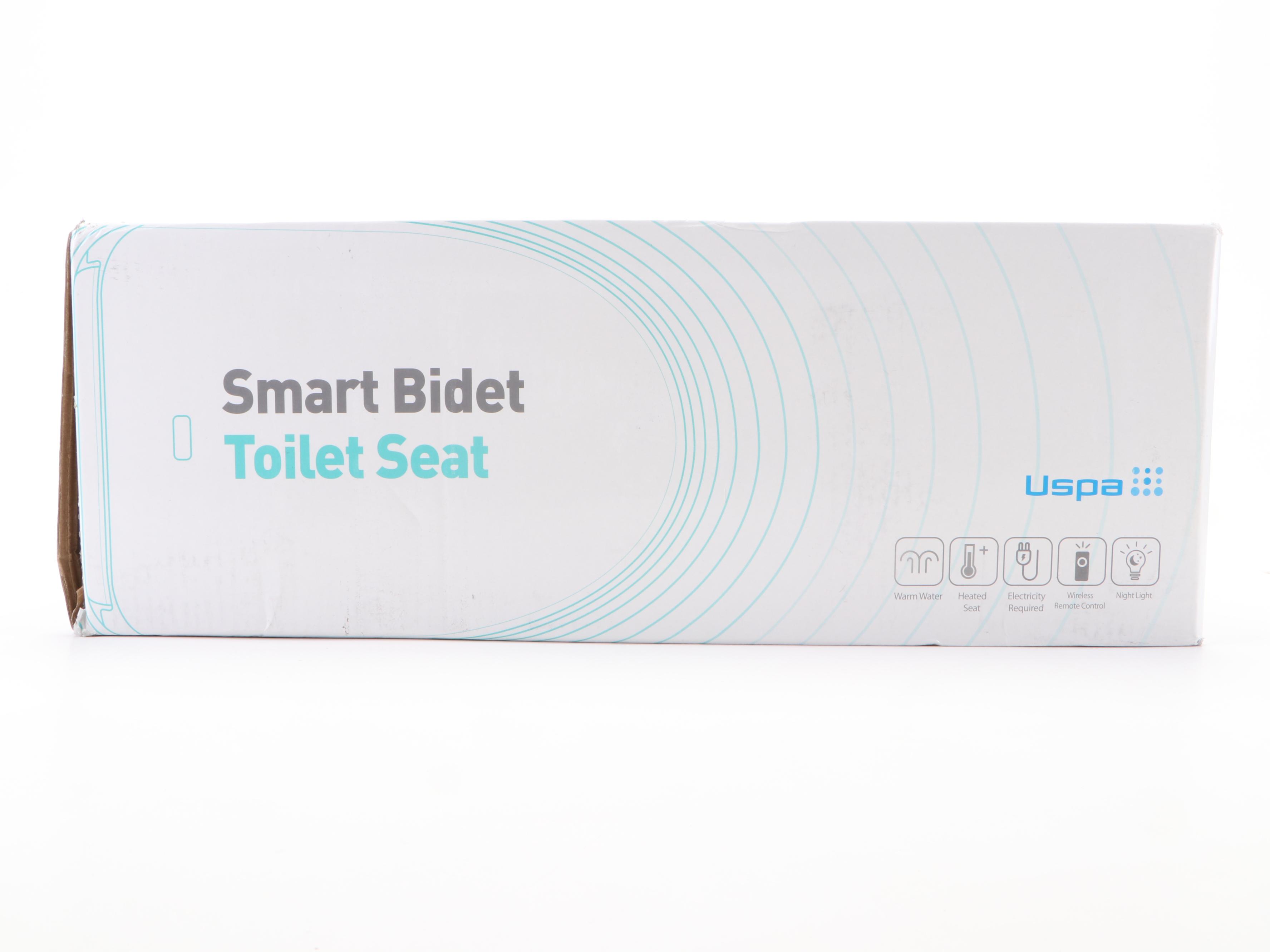 Biobidet UB-6800U Smart Bidet Elongated White Toilet Seat