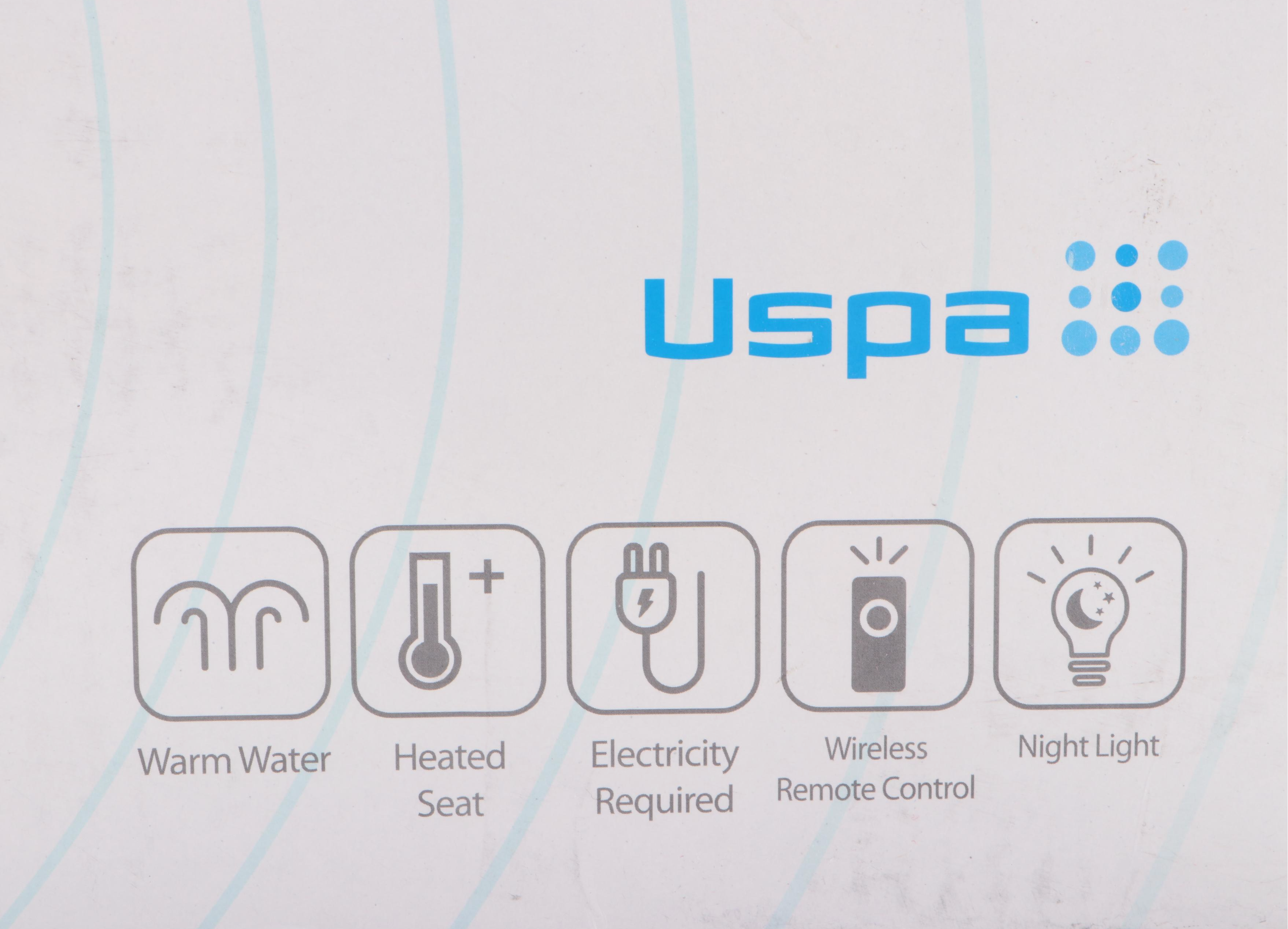 Biobidet UB-6800U Smart Bidet Elongated White Toilet Seat