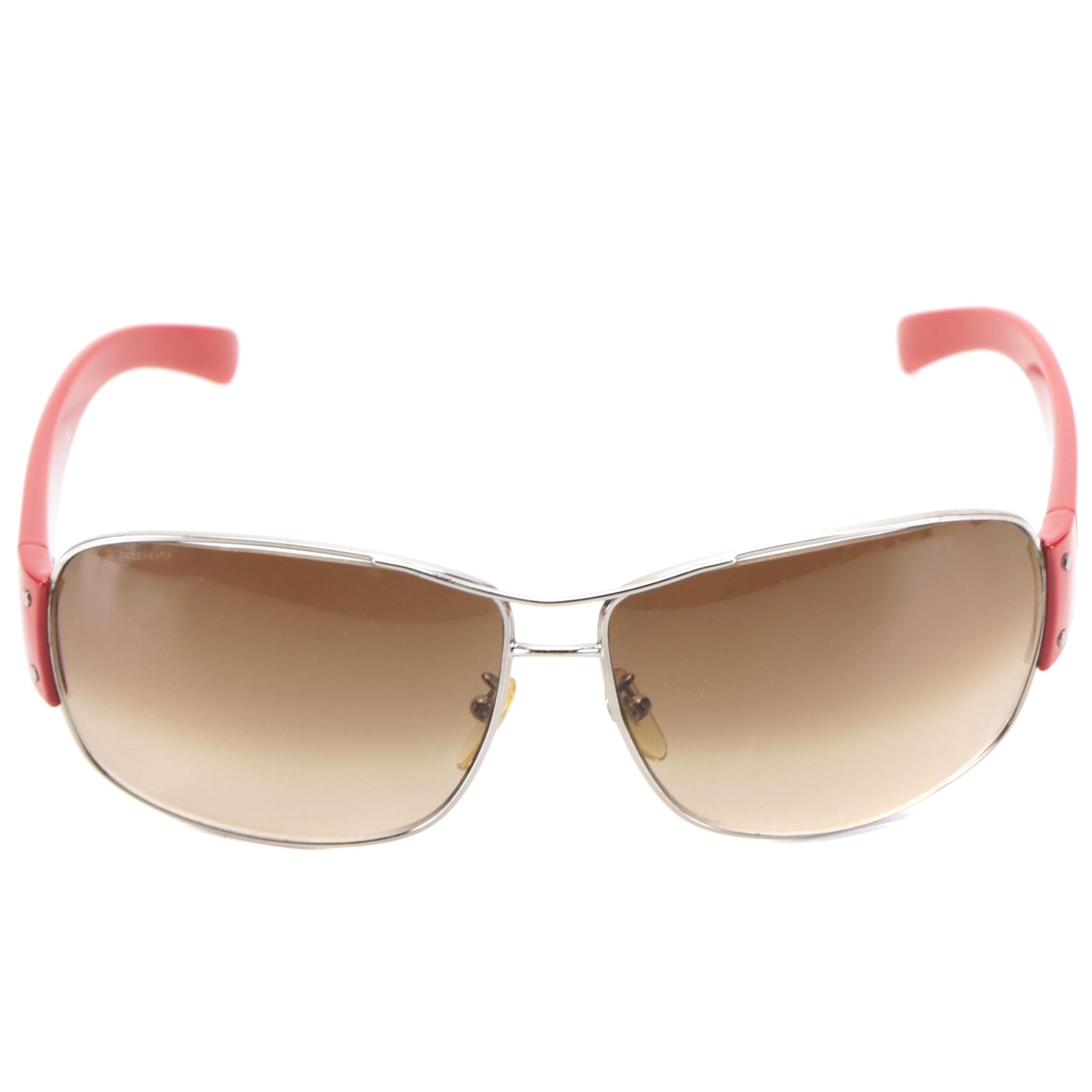 Prada Sport SPR 61G Rectangular Sunglasses with Case