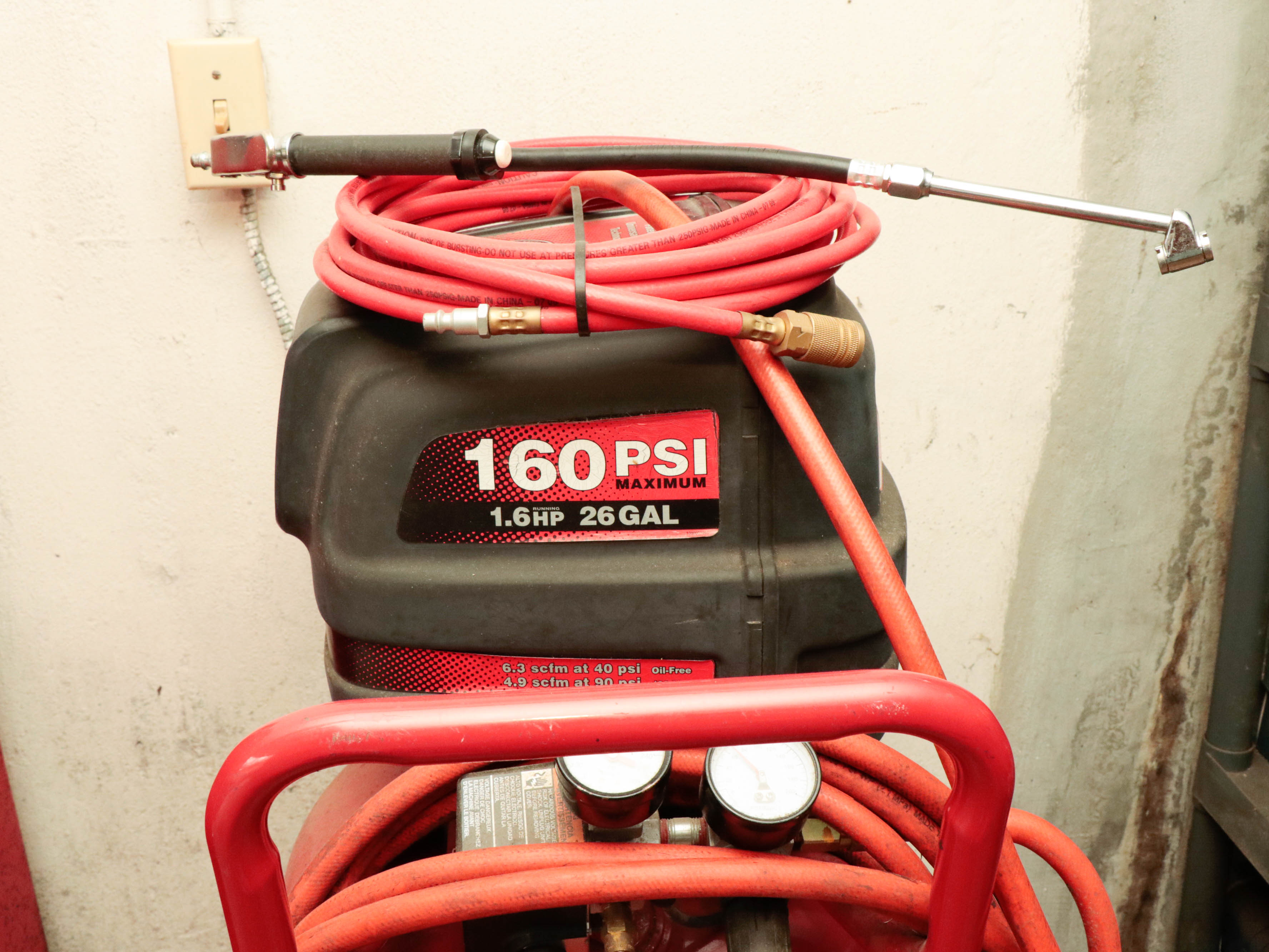 Craftsman 26 Gallon Portable 160 PSI Air Compressor