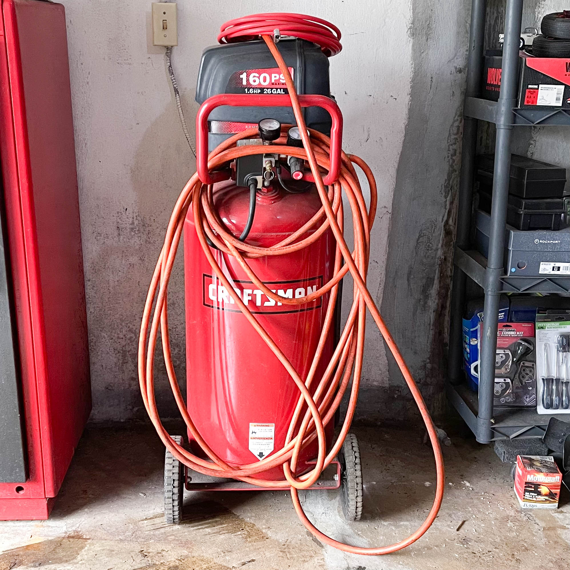 Craftsman 26 Gallon Portable 160 PSI Air Compressor