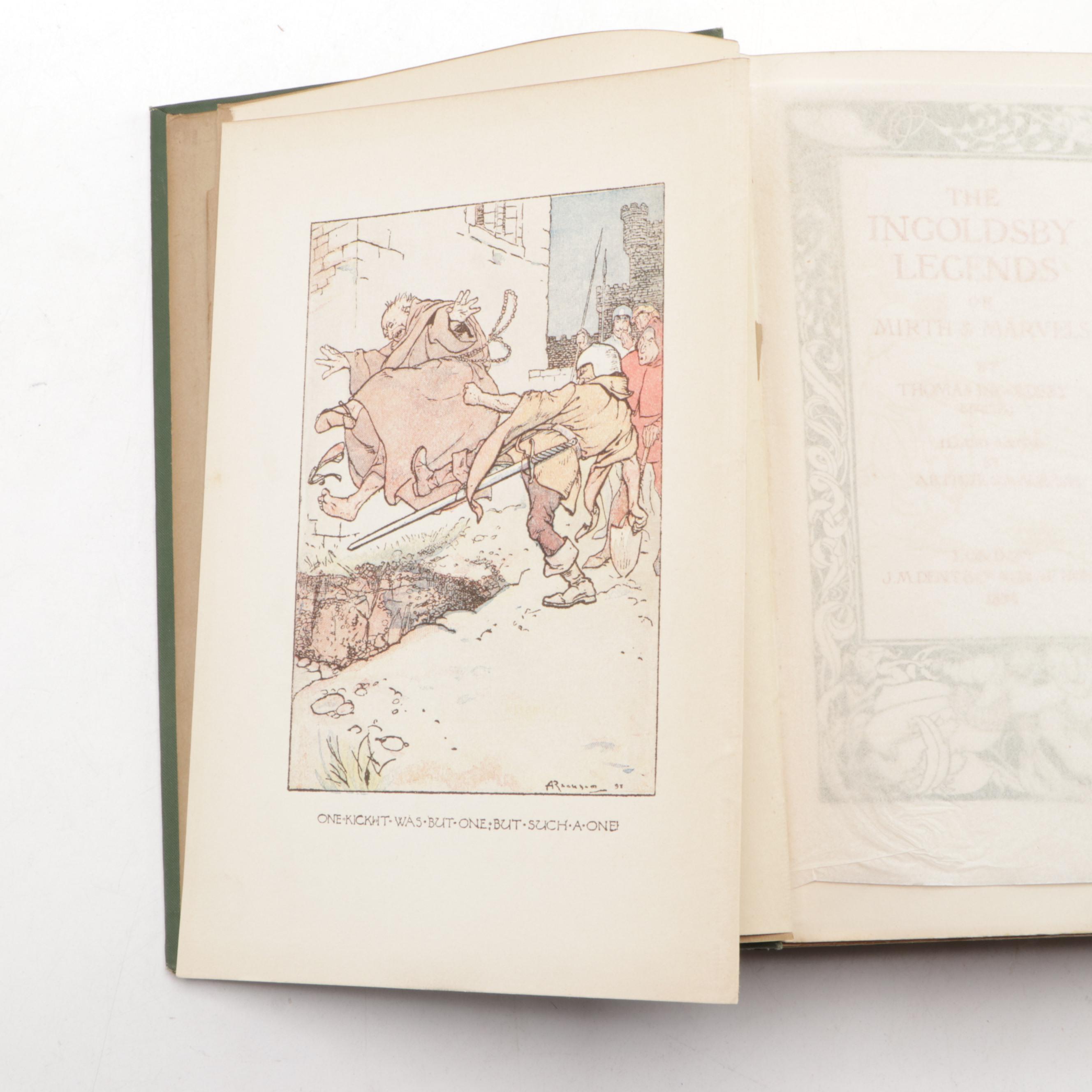 Arthur Rackham Illustrated "The Ingoldsby Legends" by Thomas Ingoldsby, 1898