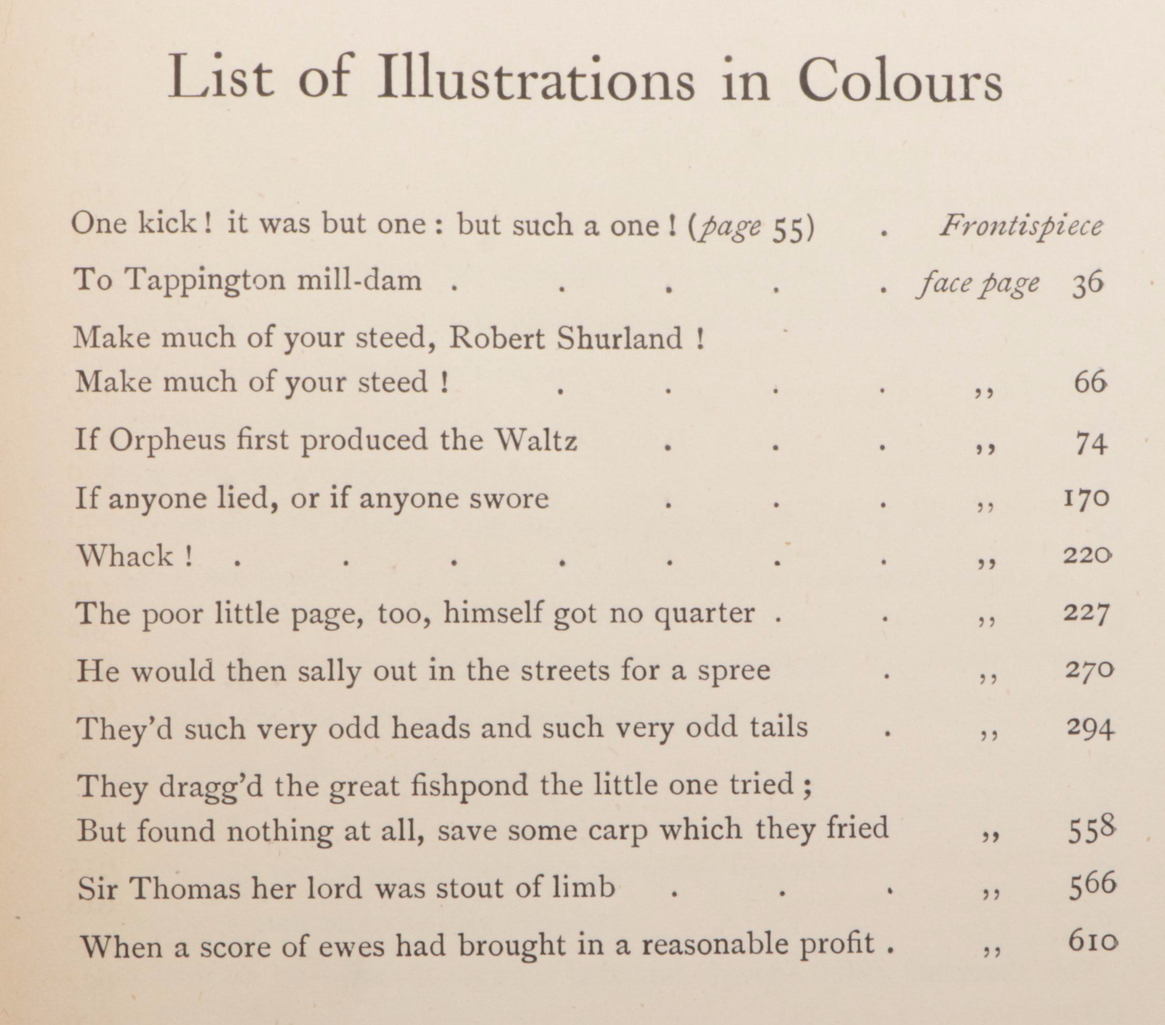 Arthur Rackham Illustrated "The Ingoldsby Legends" by Thomas Ingoldsby, 1898