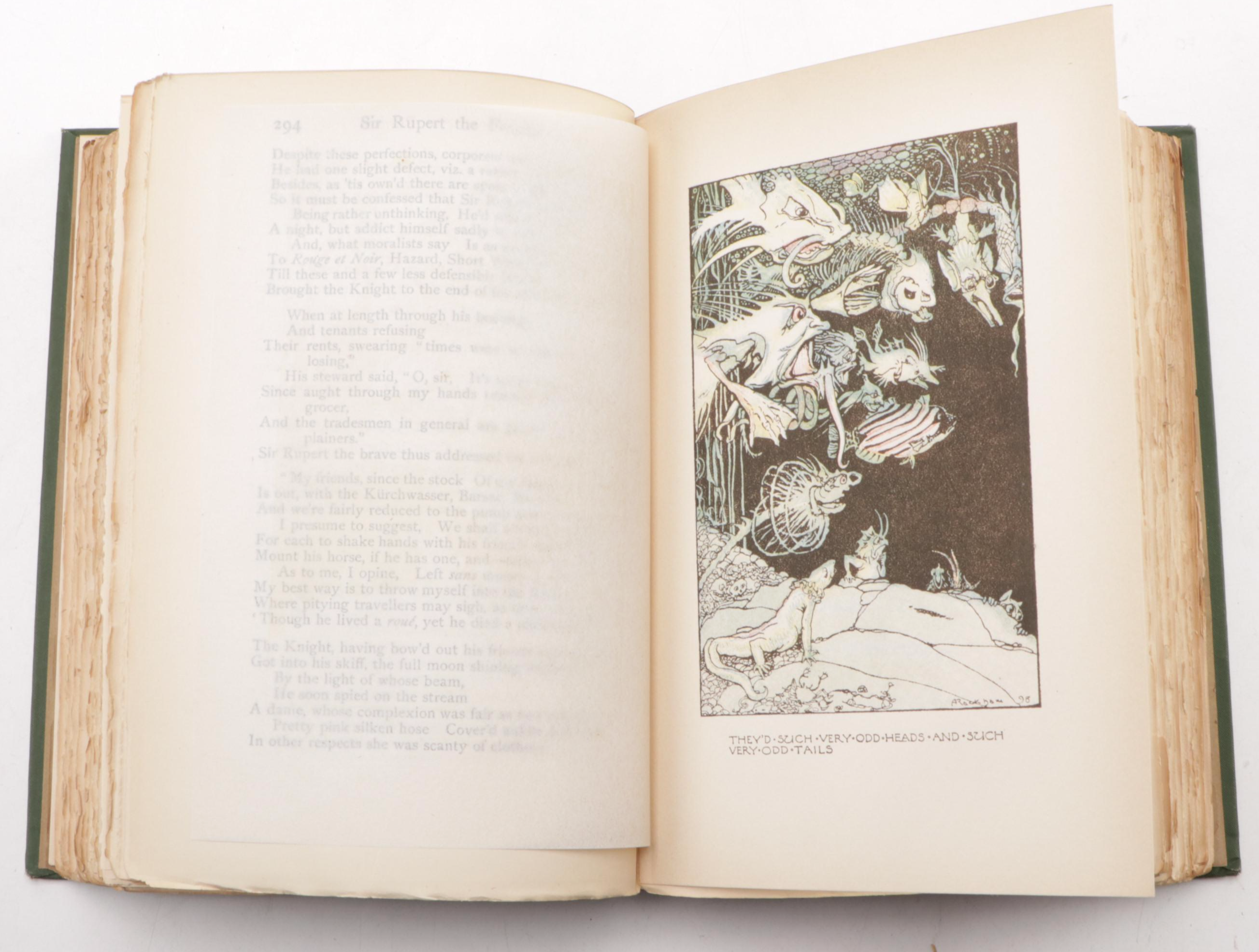 Arthur Rackham Illustrated "The Ingoldsby Legends" by Thomas Ingoldsby, 1898