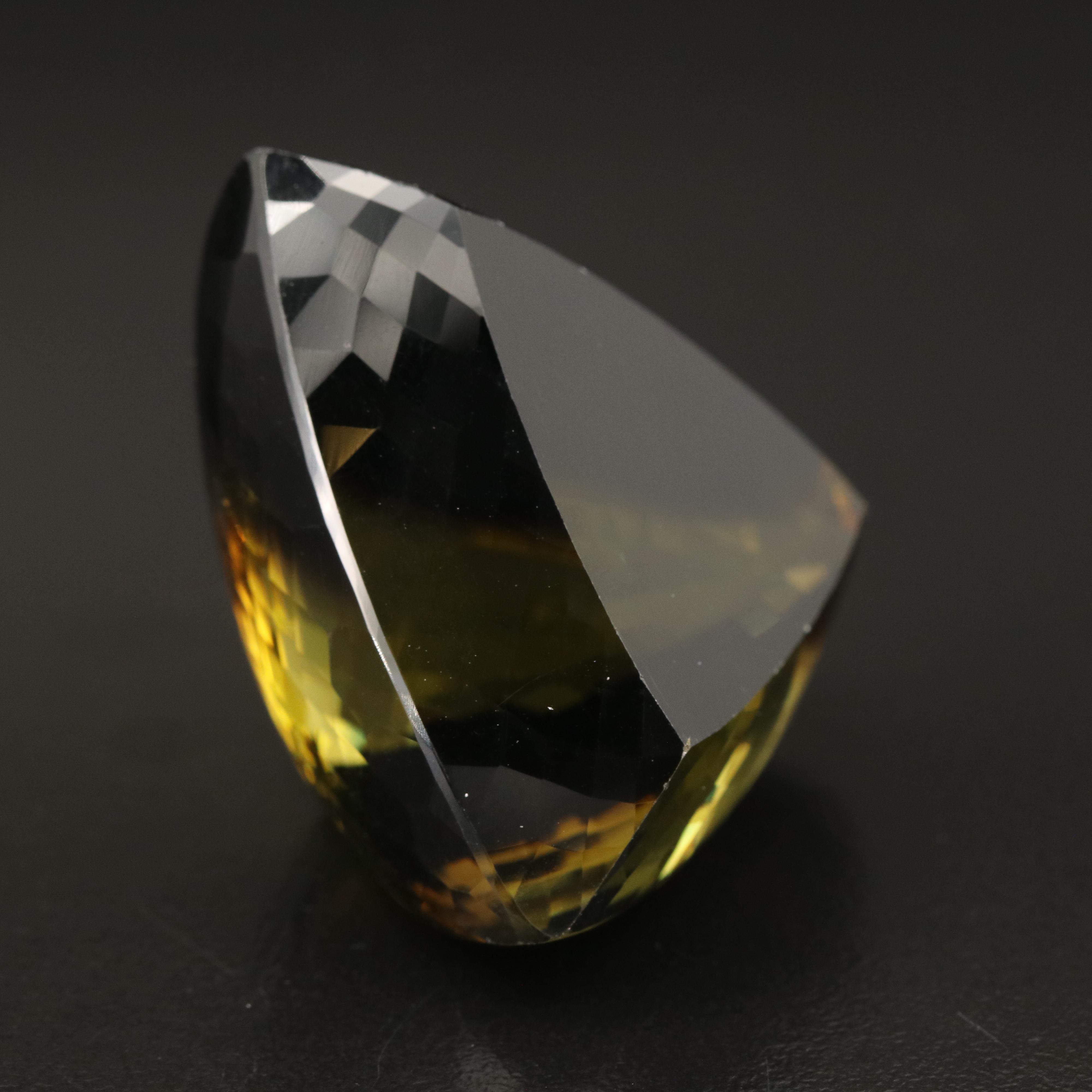 Loose 160.50 CT Triangle Faceted Quartz