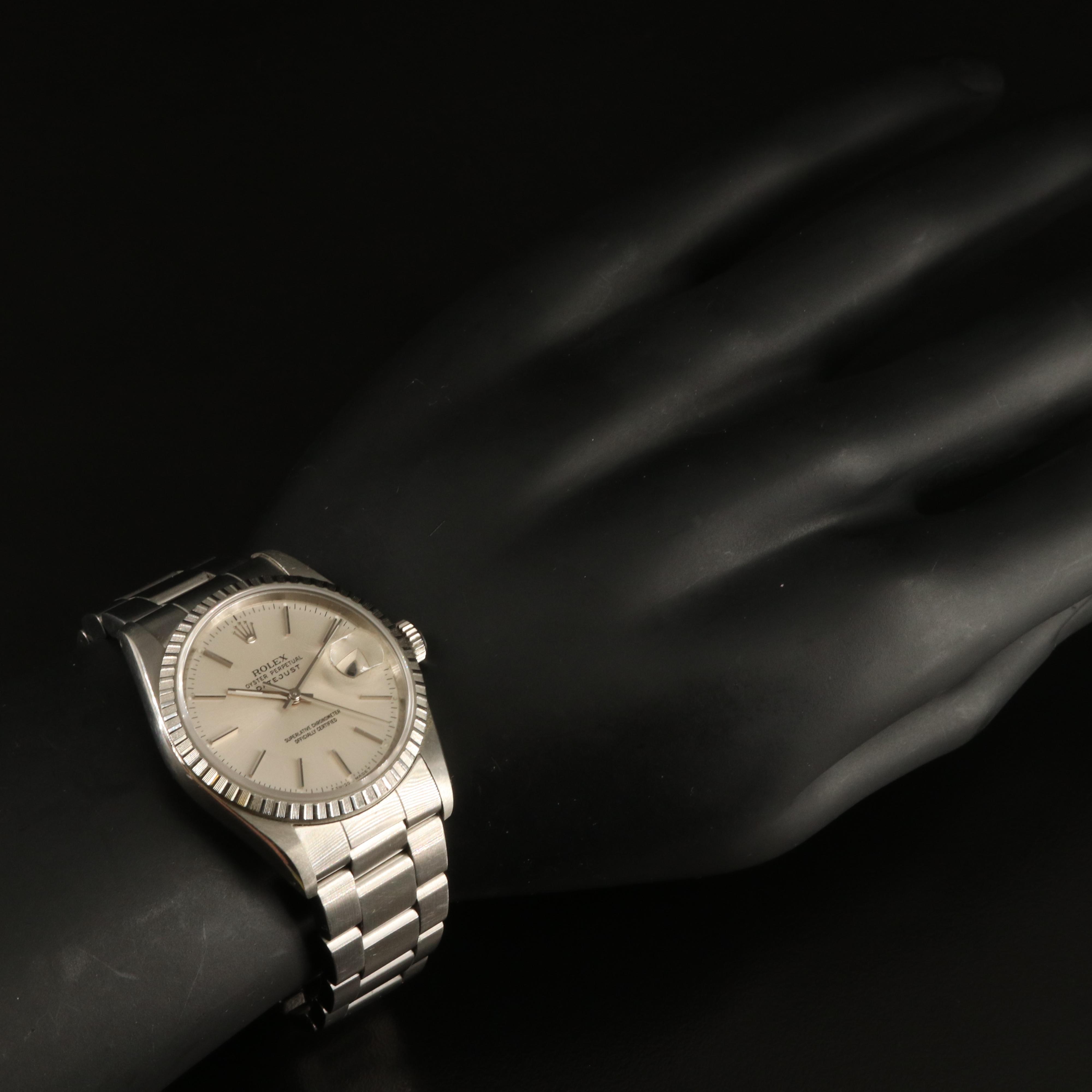 1990 - 1991 Rolex Oyster Perpetual Datejust Watch