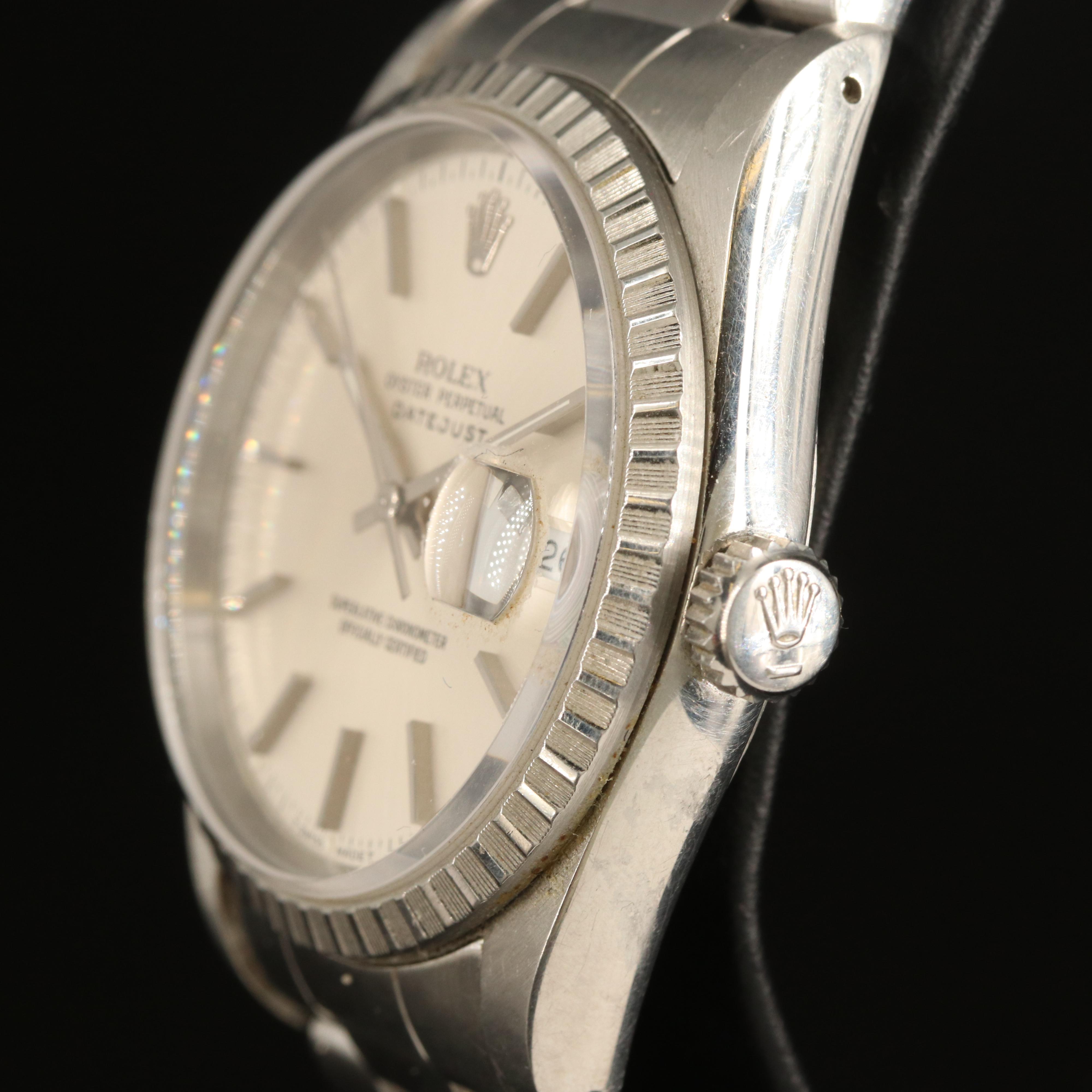 1990 - 1991 Rolex Oyster Perpetual Datejust Watch