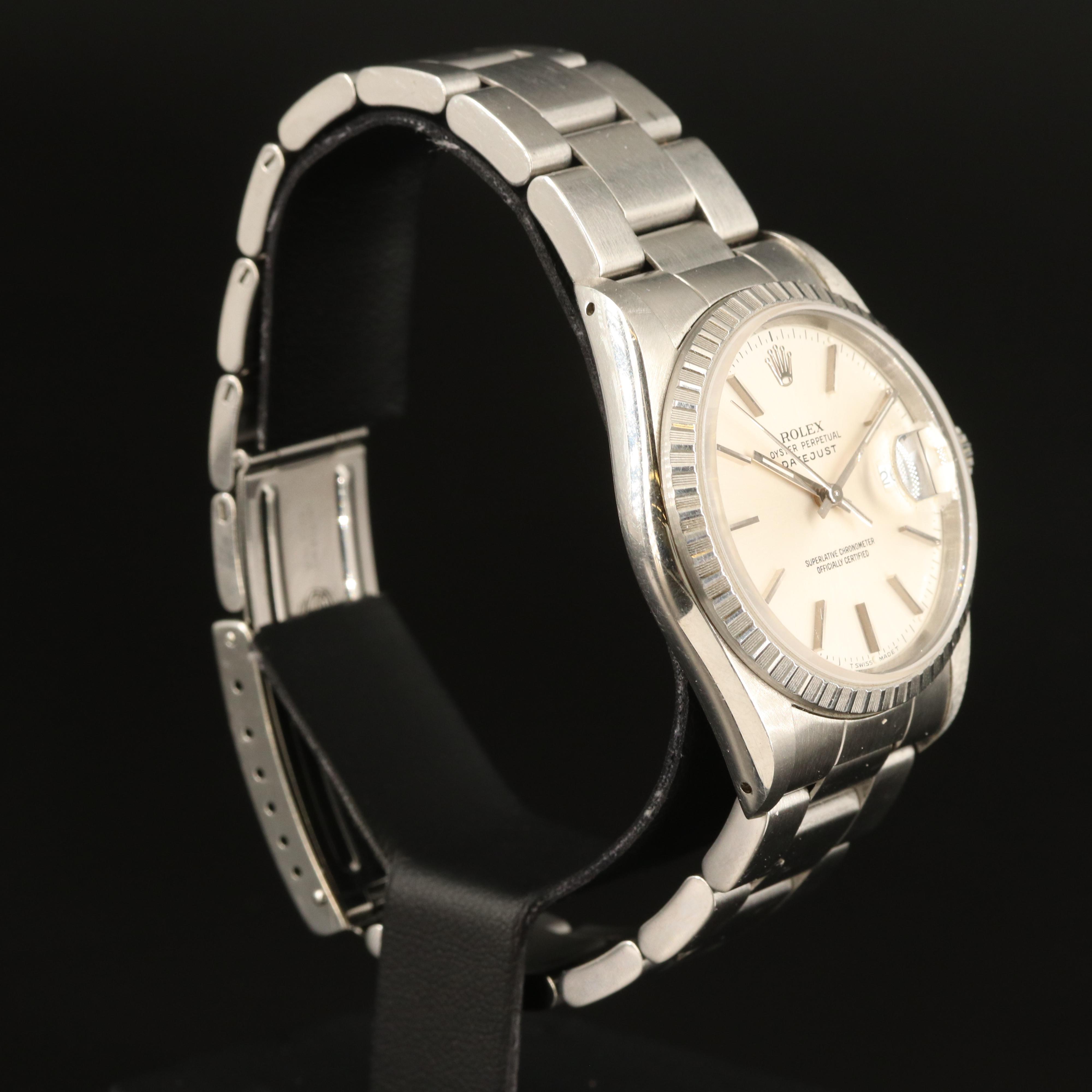 1990 - 1991 Rolex Oyster Perpetual Datejust Watch