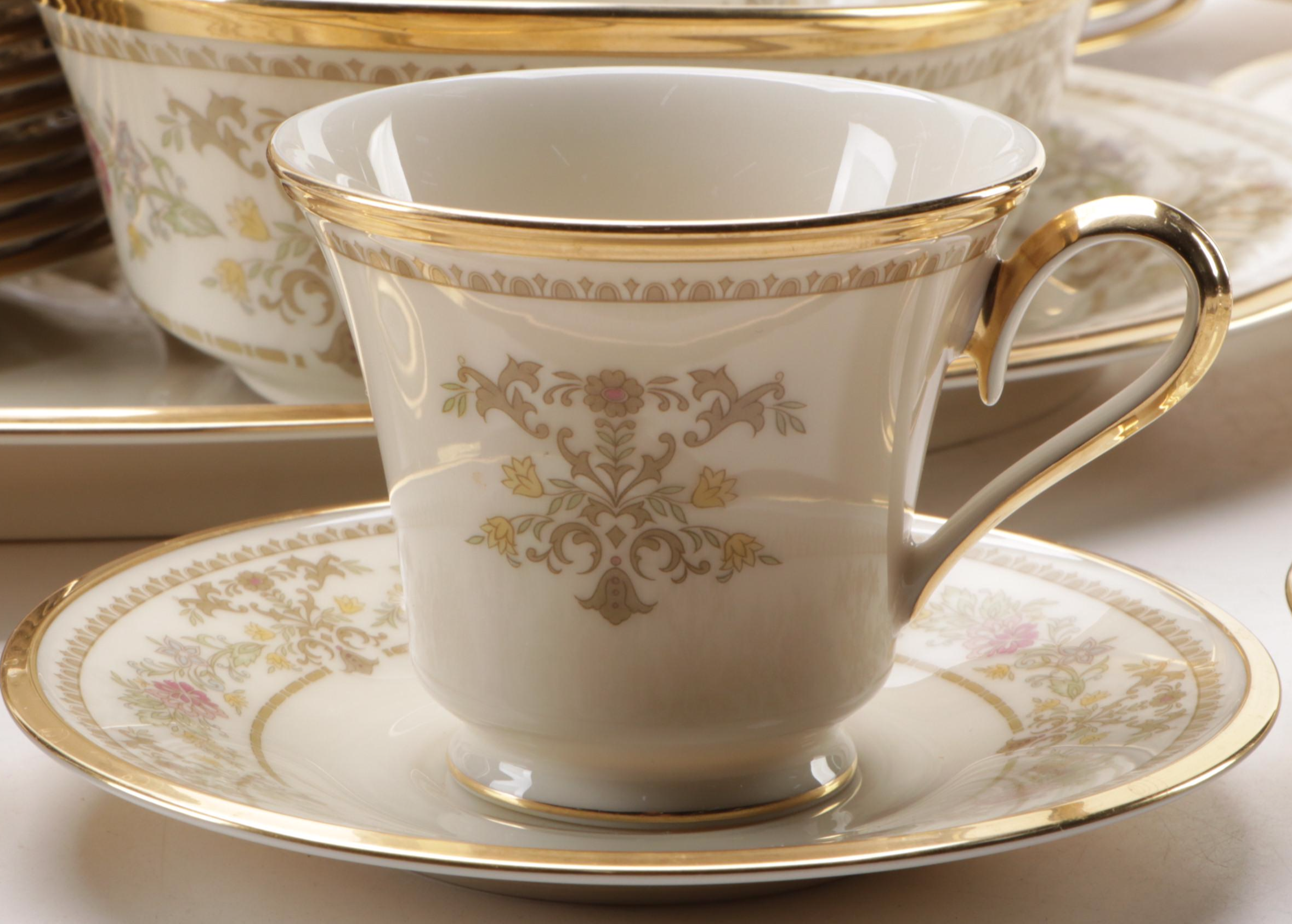Lenox "Castle Garden" Bone China Dinnerware, 1973–1993
