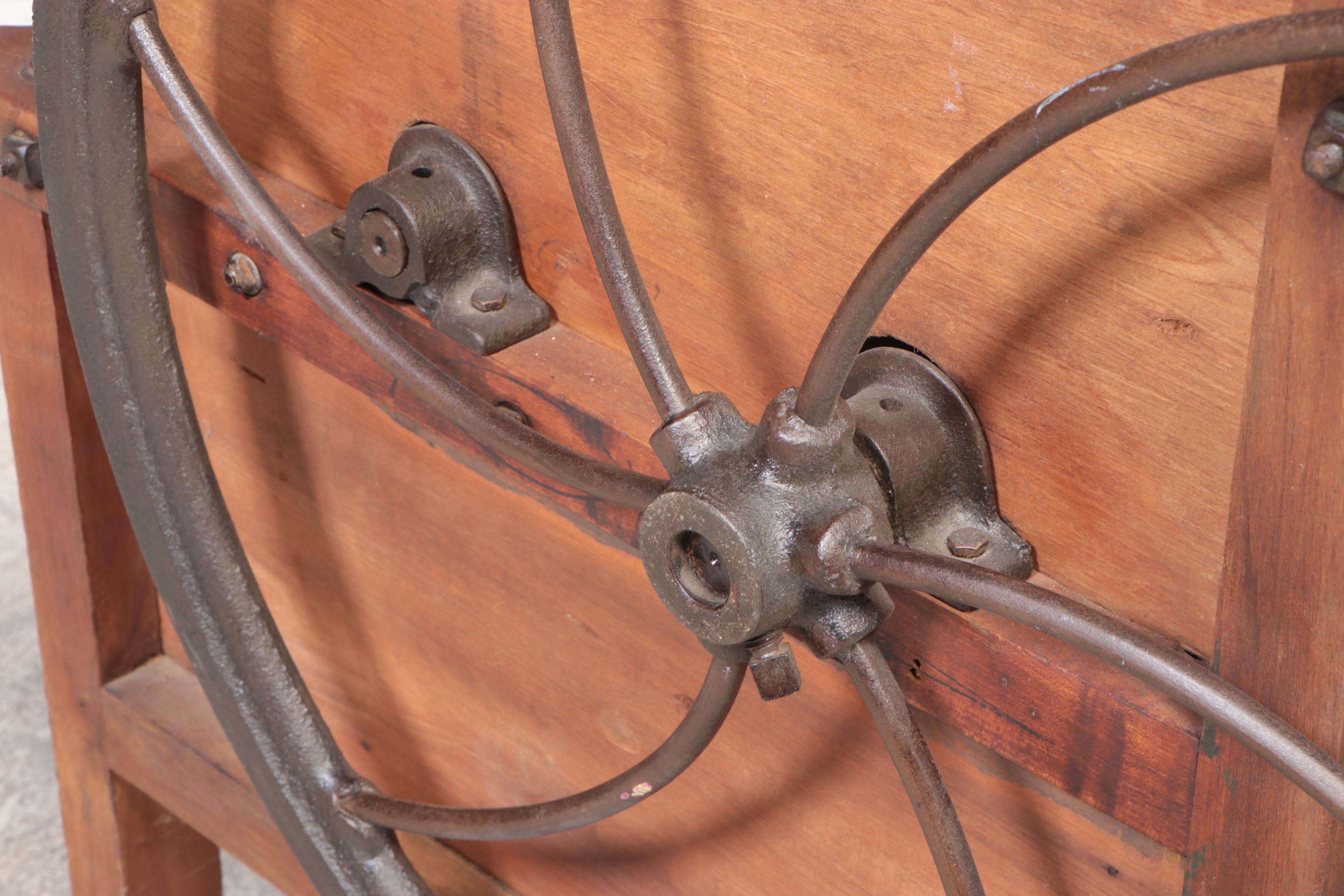 Hand Crank Corn Sheller, Antique