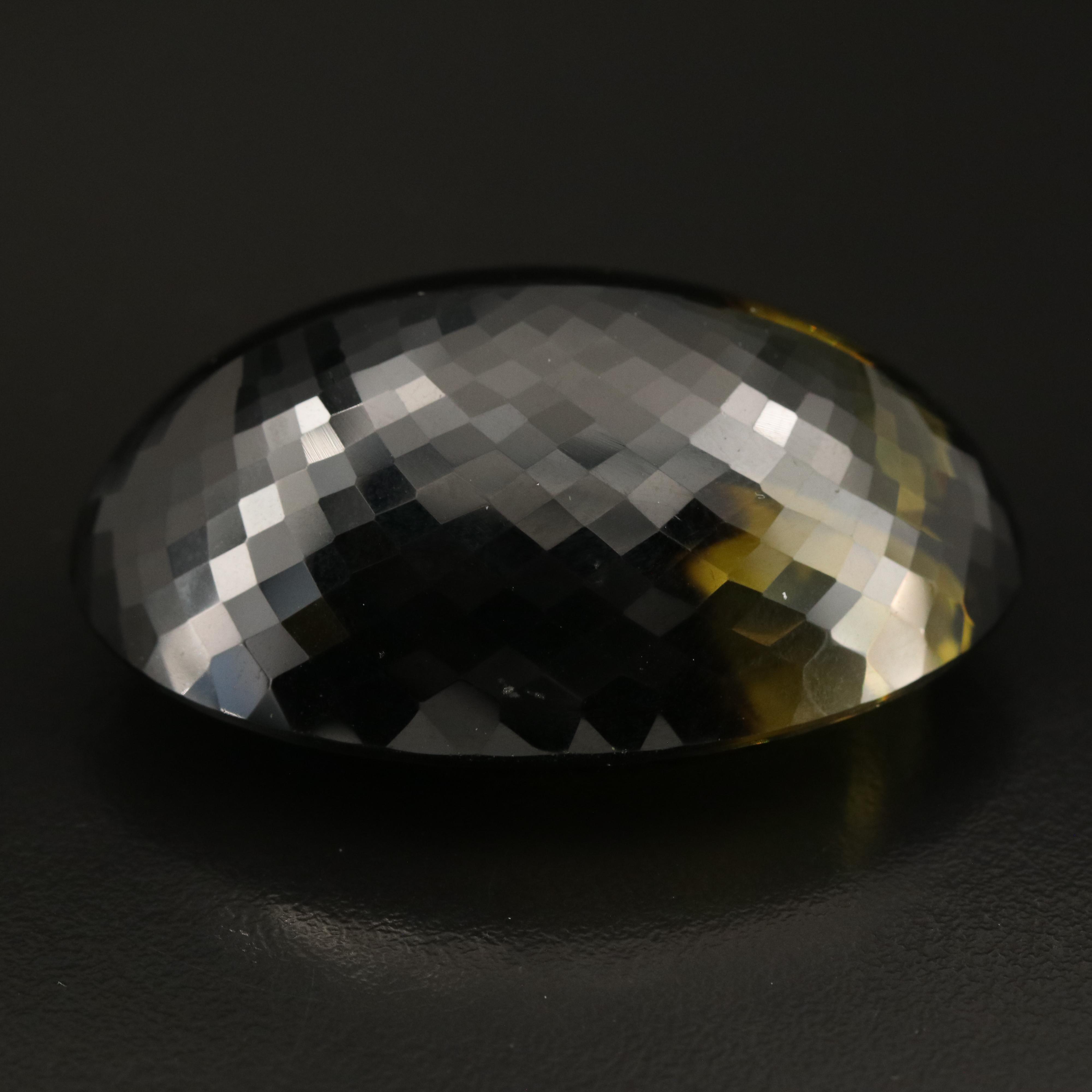 Loose 229.46 CT Oval Faceted Quartz