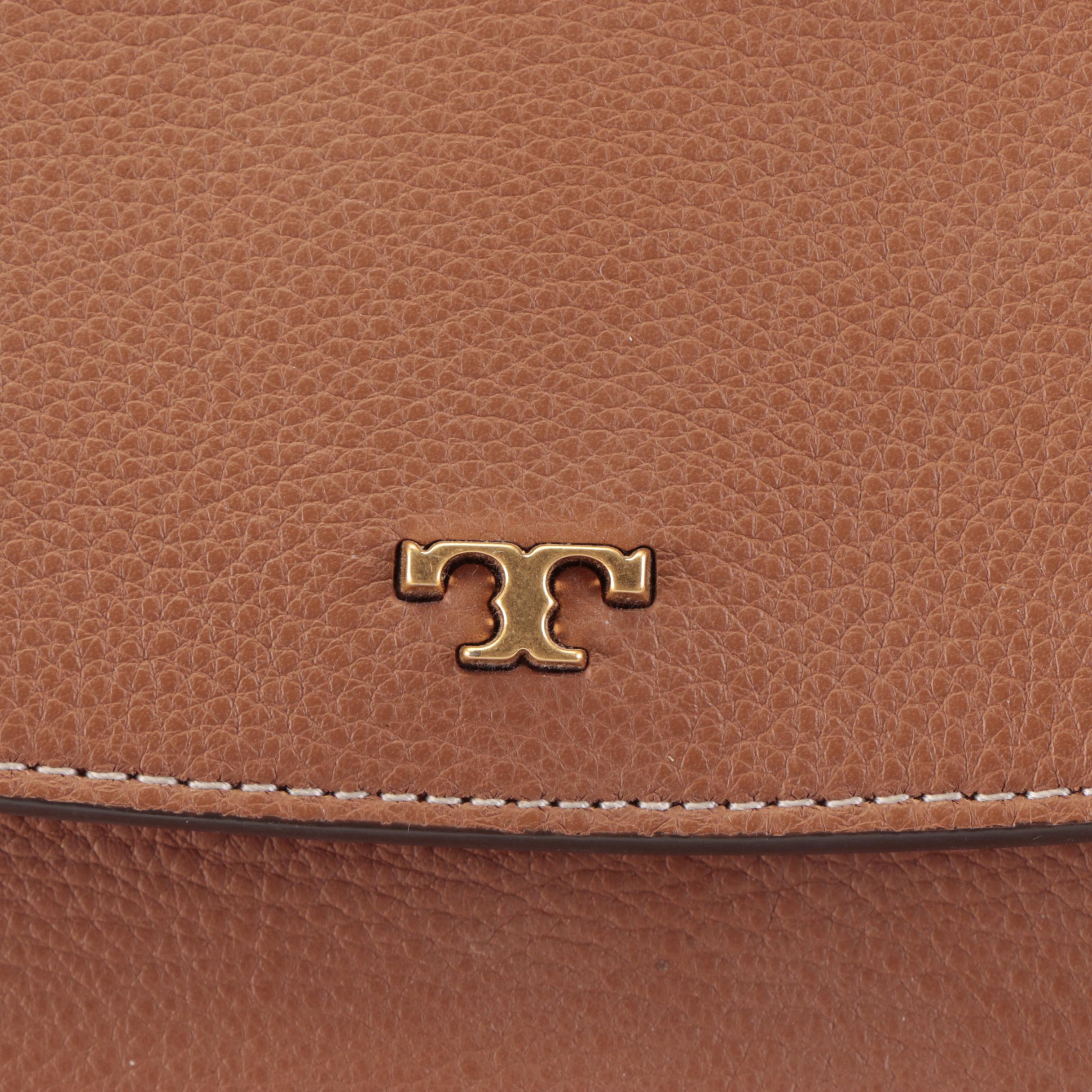 Tory Burch Satchel in Raffia and Leather