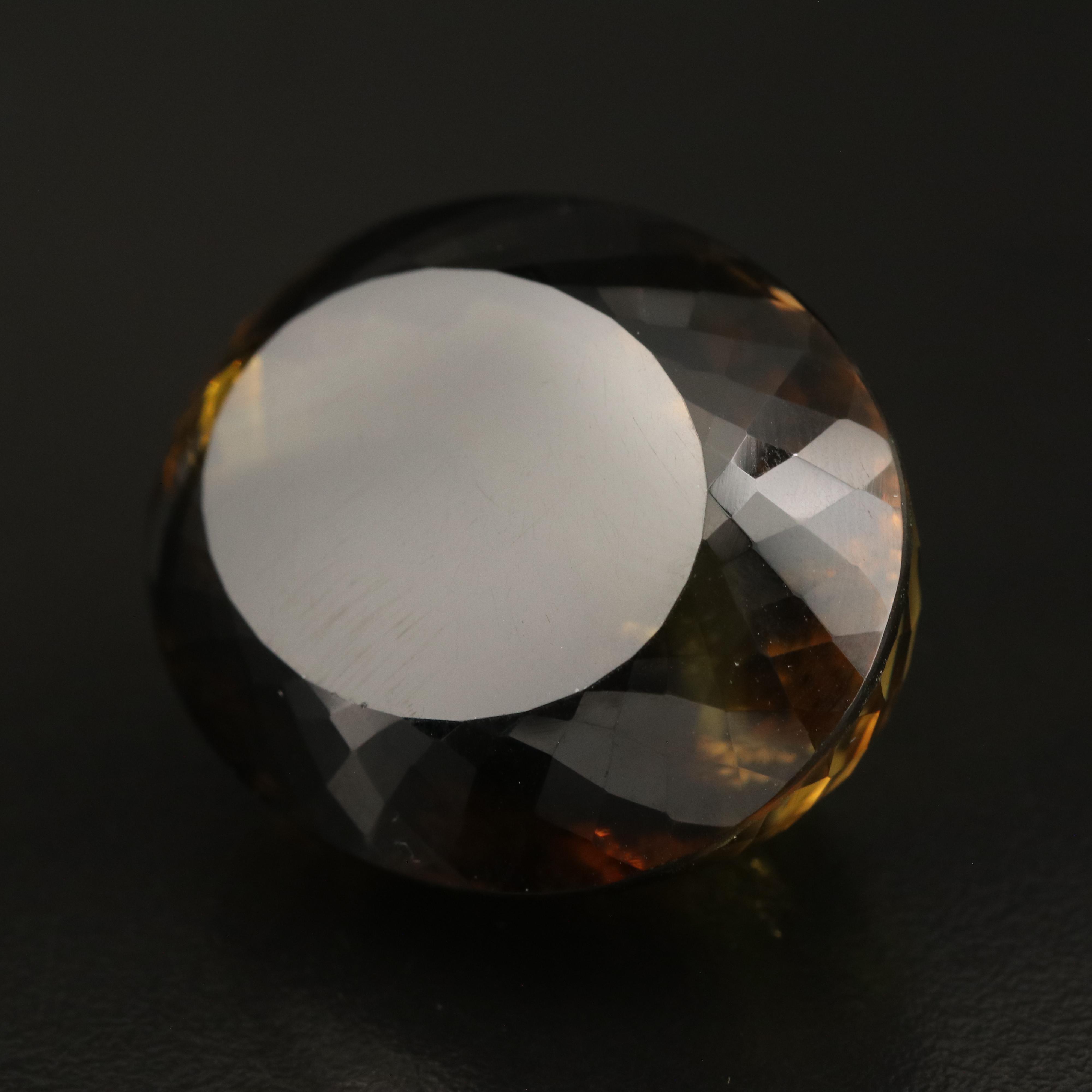 Loose 121.23 CT Oval Faceted Quartz