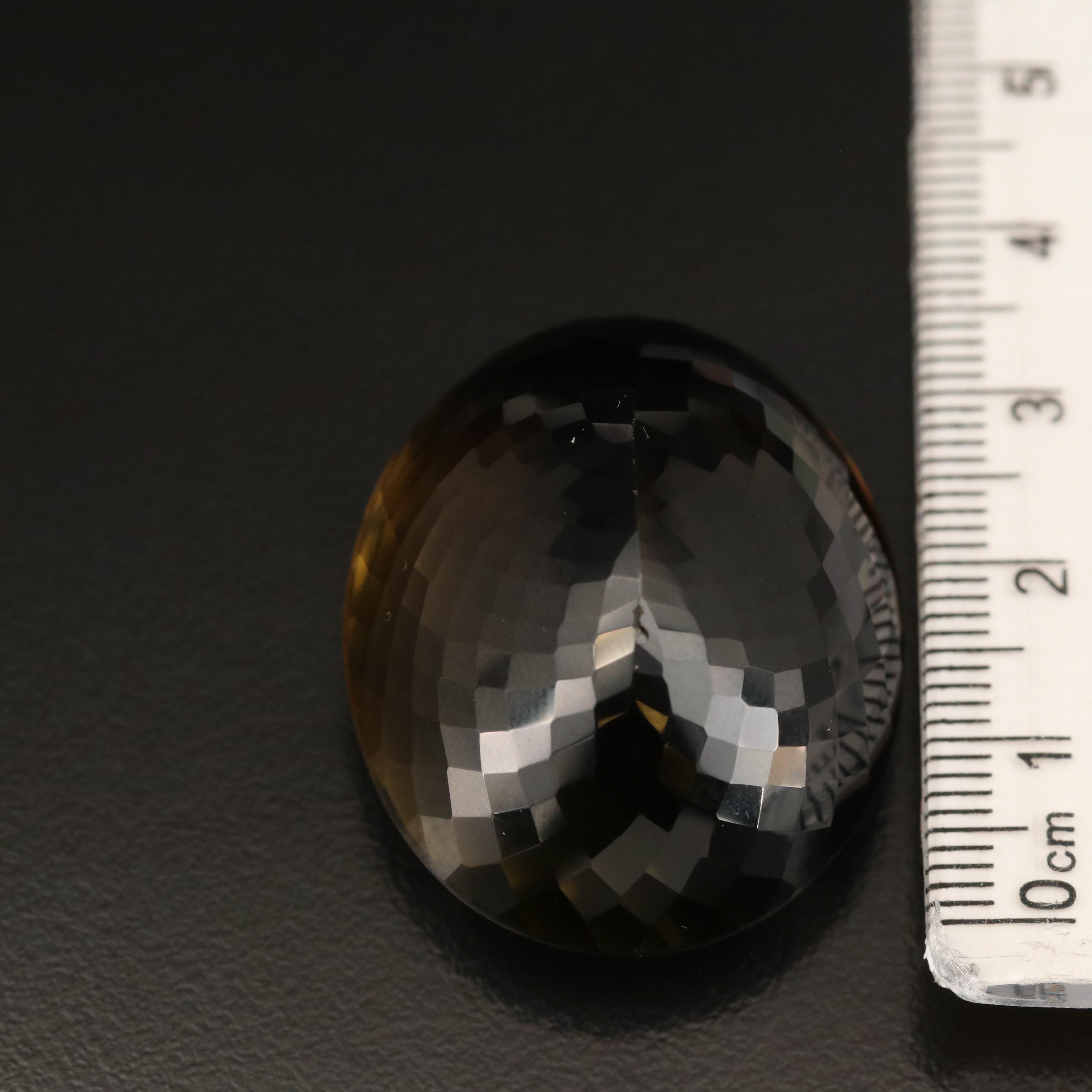 Loose 121.23 CT Oval Faceted Quartz